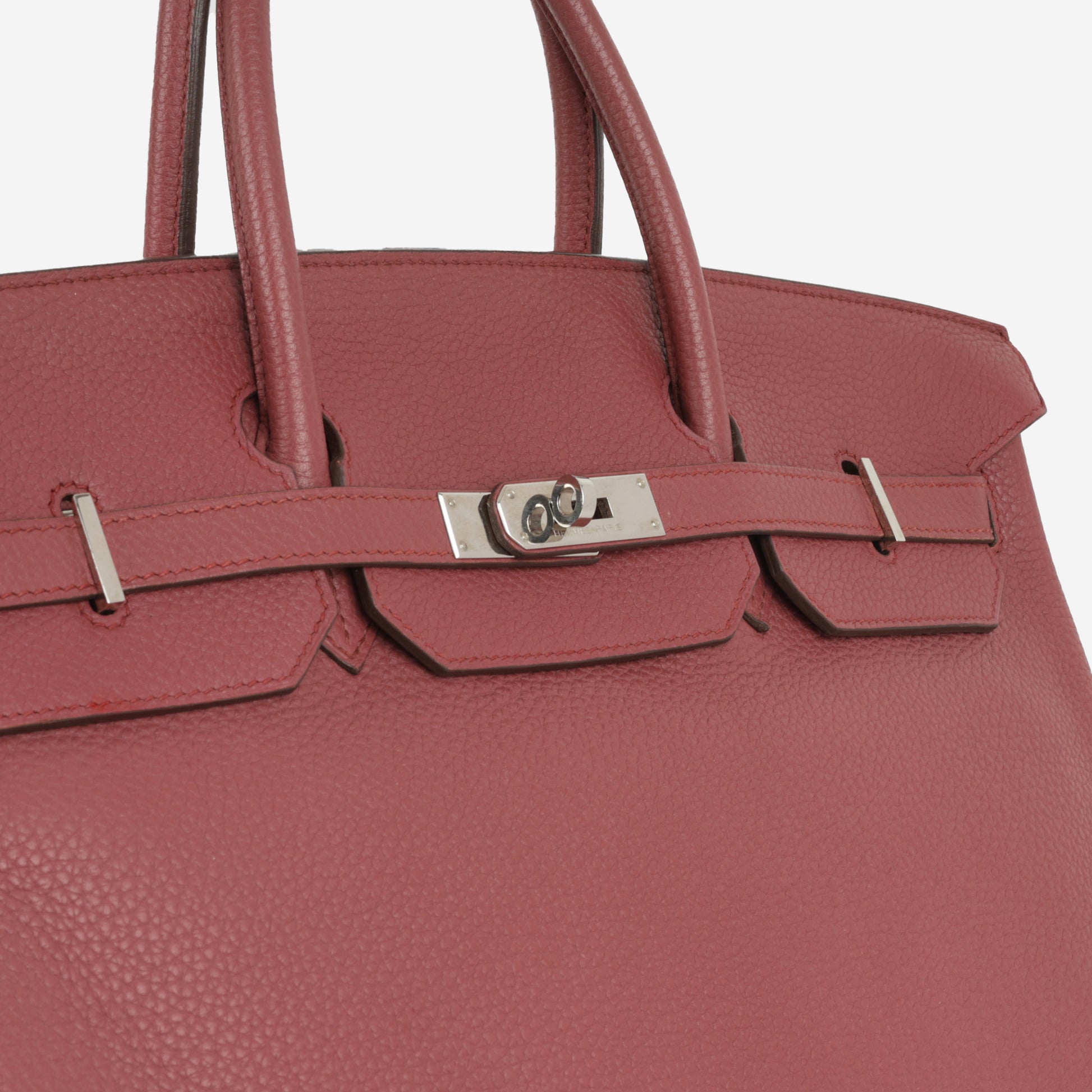 Hermès Birkin 40 - Bois De Rose Clemence | Palladium Hardware - Bagista