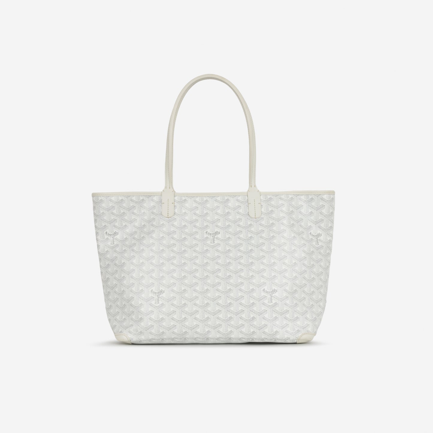 Goyard Artois PM - White Goyardine | Palladium Hardware