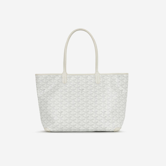 Goyard Artois PM - White Goyardine | Palladium Hardware