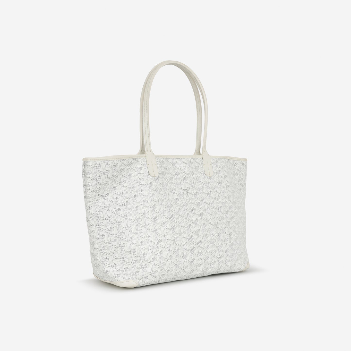 Goyard Artois PM - White Goyardine | Palladium Hardware