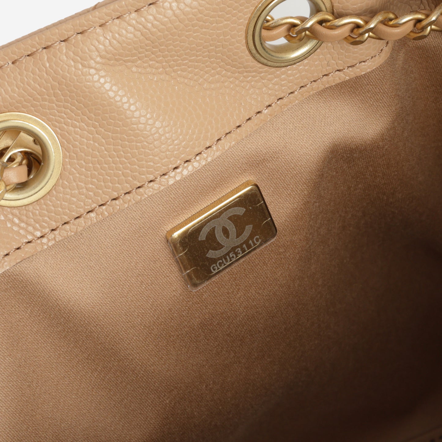 Chanel Small 25 Hobo - Dark Beige Caviar | Gold Hardware