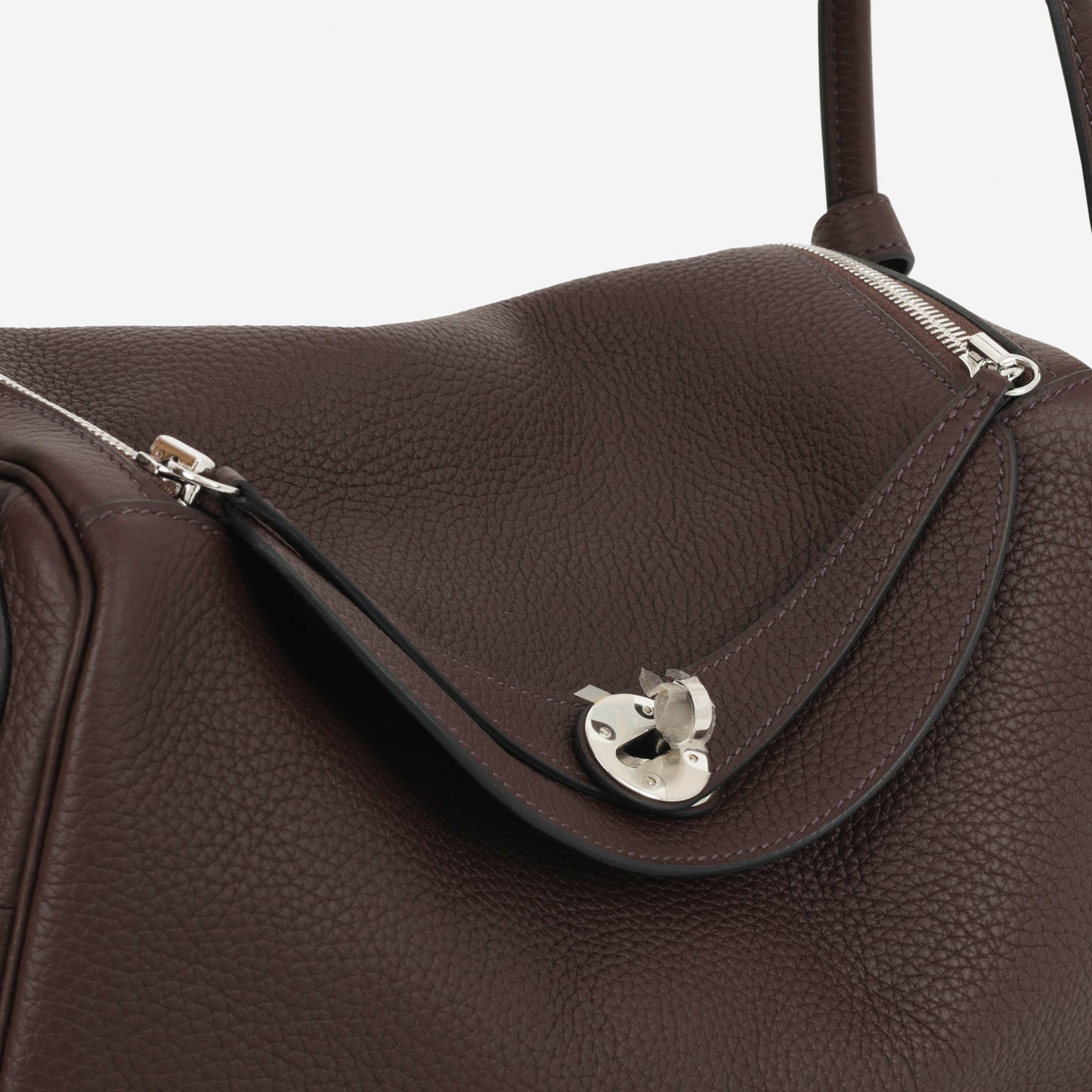 Hermès Lindy 30 - Rouge Sellier Clemence | Palladium Hardware