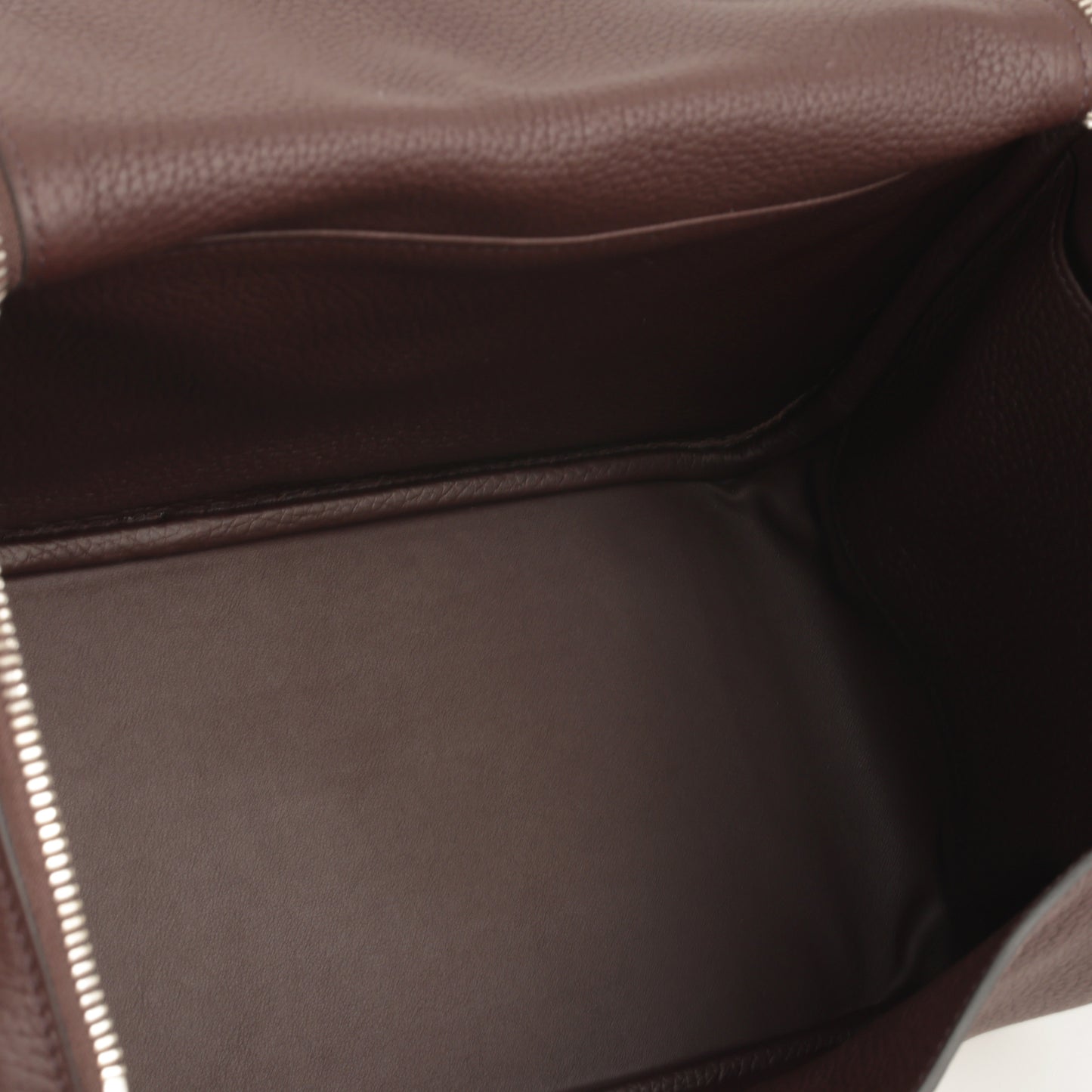 Hermès Lindy 30 - Rouge Sellier Clemence | Palladium Hardware