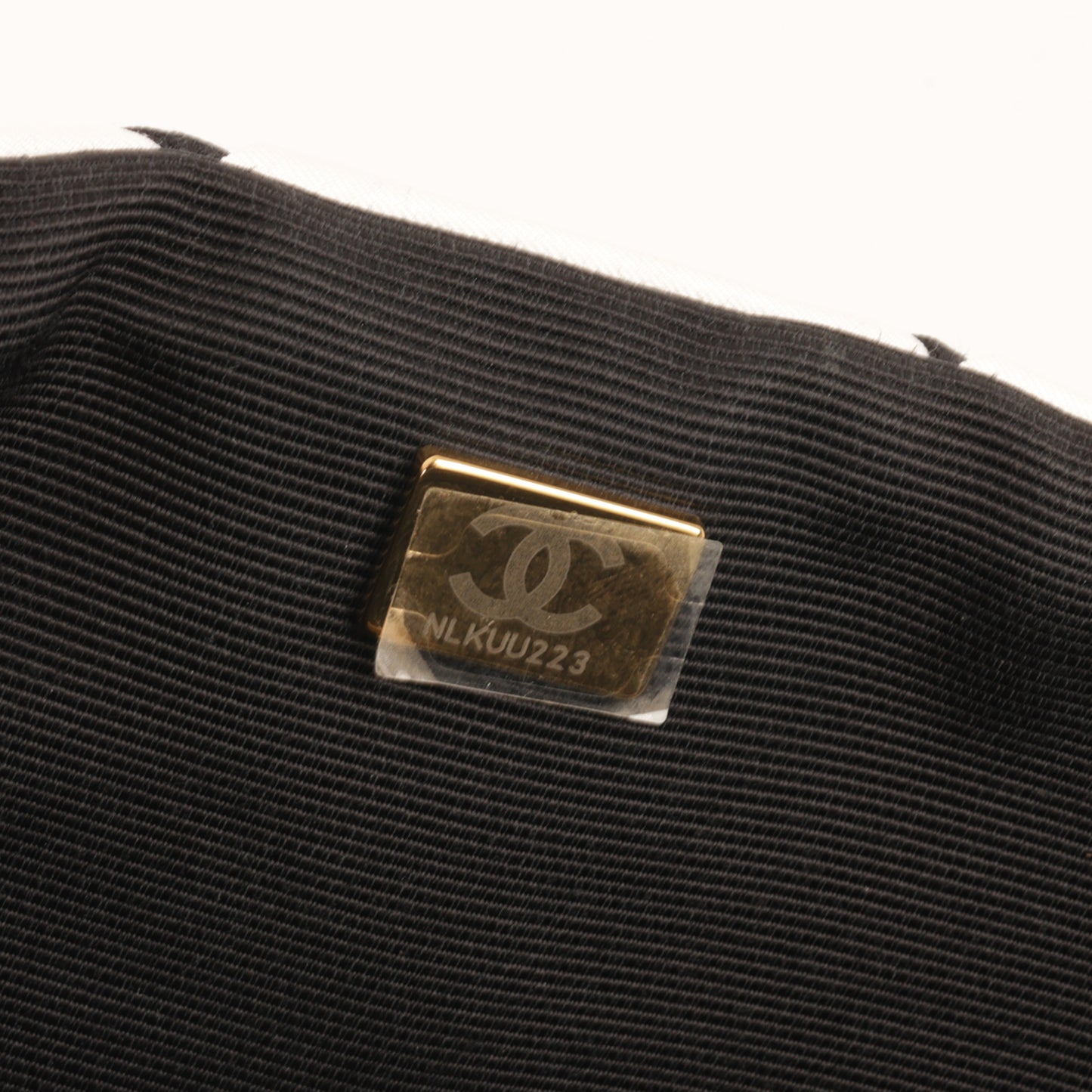 Chanel Metiers D'art Fall 2021 Flap - Black / White Fabric | Gold Hardware