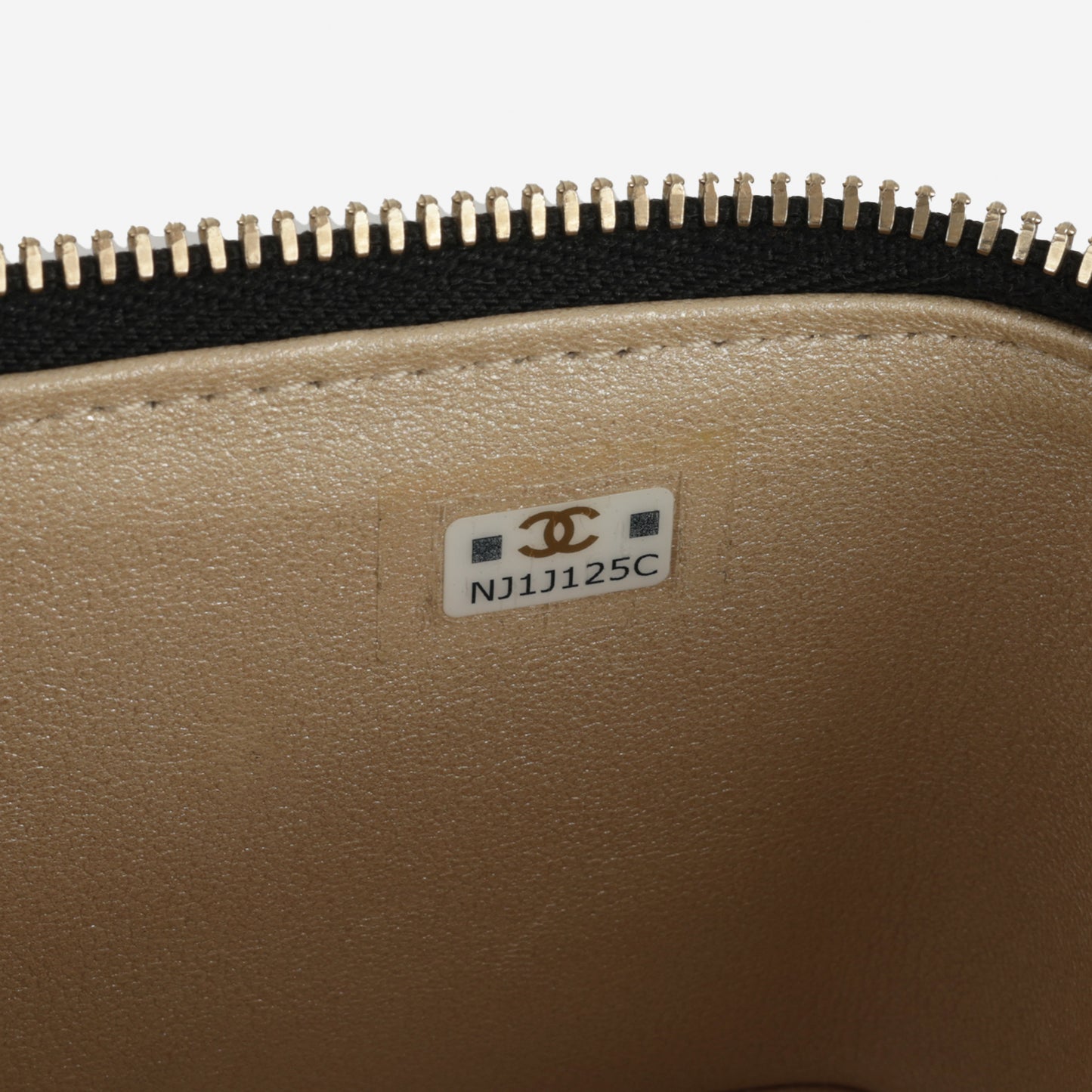 Chanel Mini Square Vanity on Chain - Black Lambskin | Gold Hardware