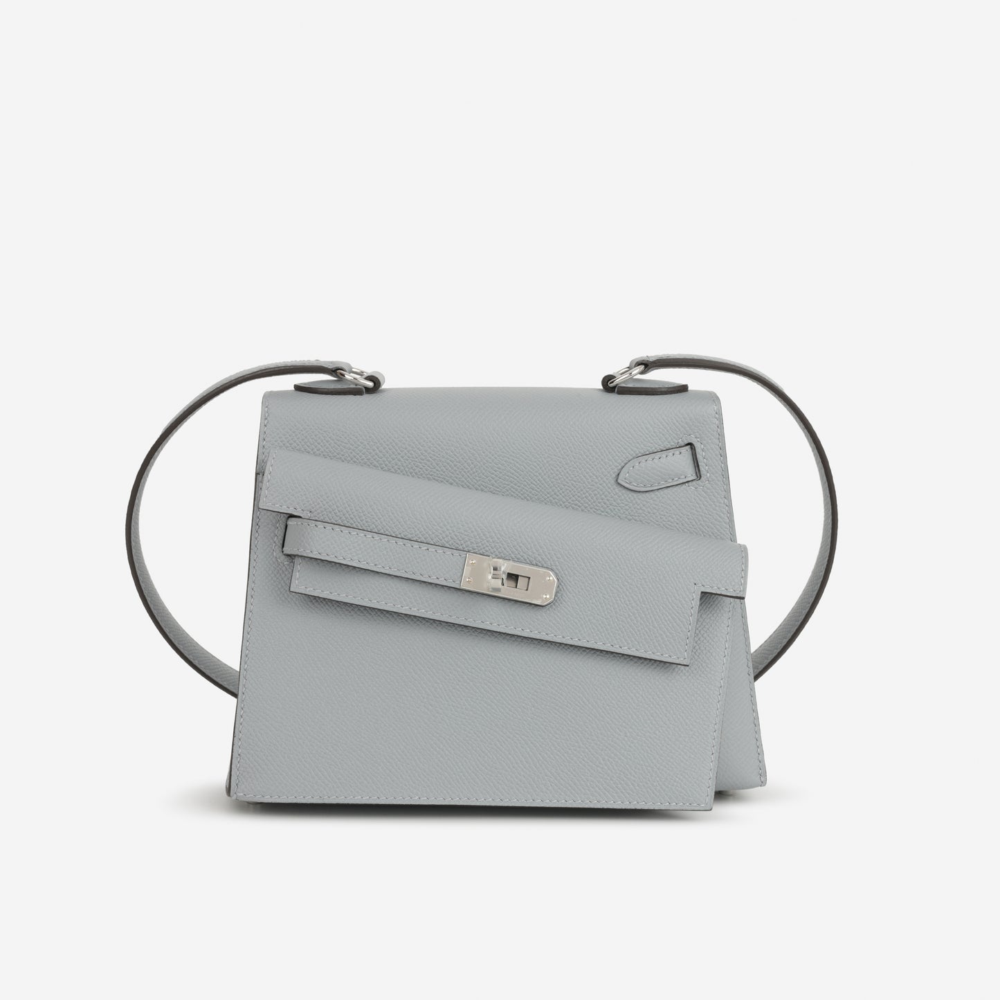 Hermès Kelly Desordre - Gris Pantin Epsom | Palladium Hardware