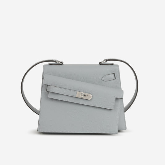 Hermès Kelly Desordre - Gris Pantin Epsom | Palladium Hardware