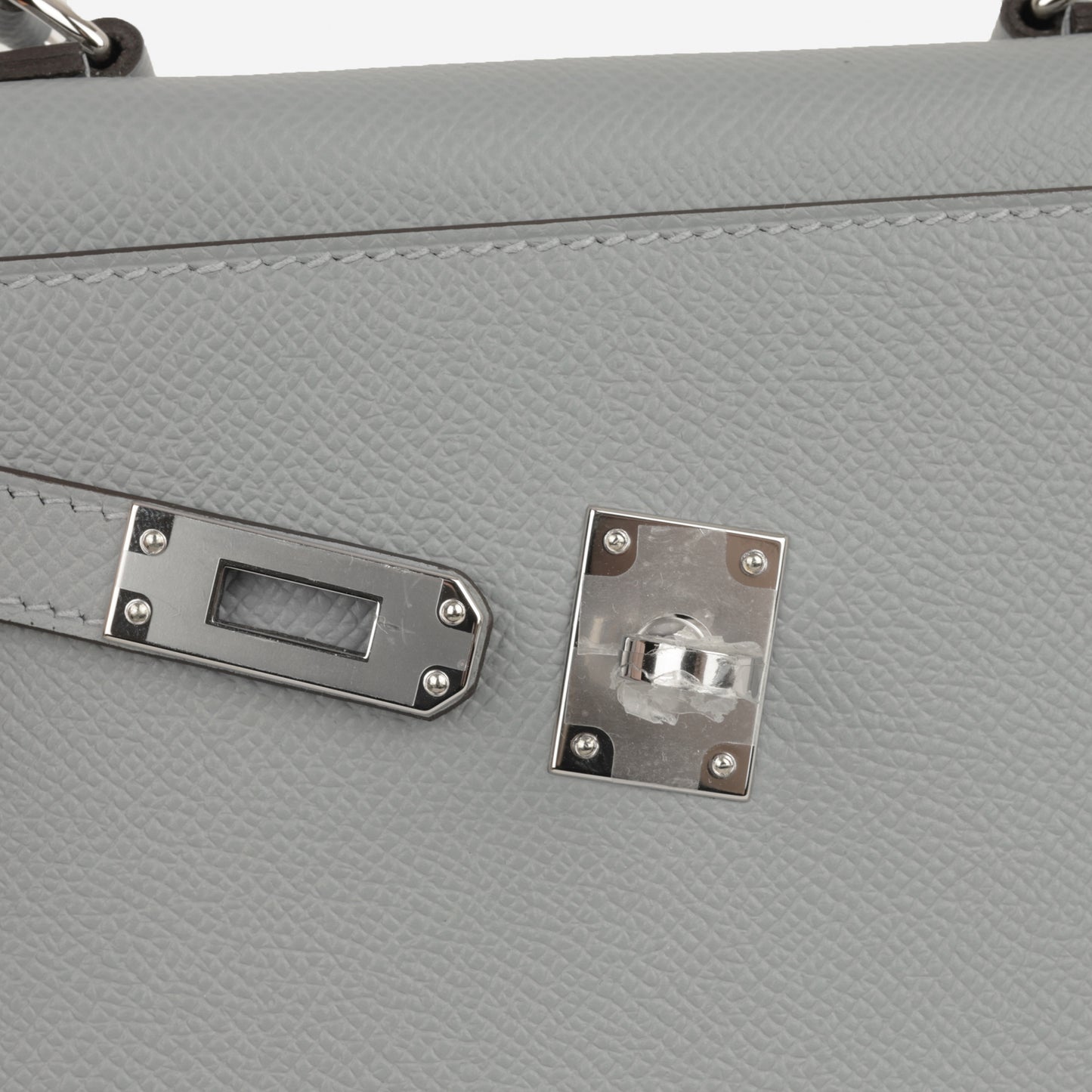 Hermès Kelly Desordre - Gris Pantin Epsom | Palladium Hardware