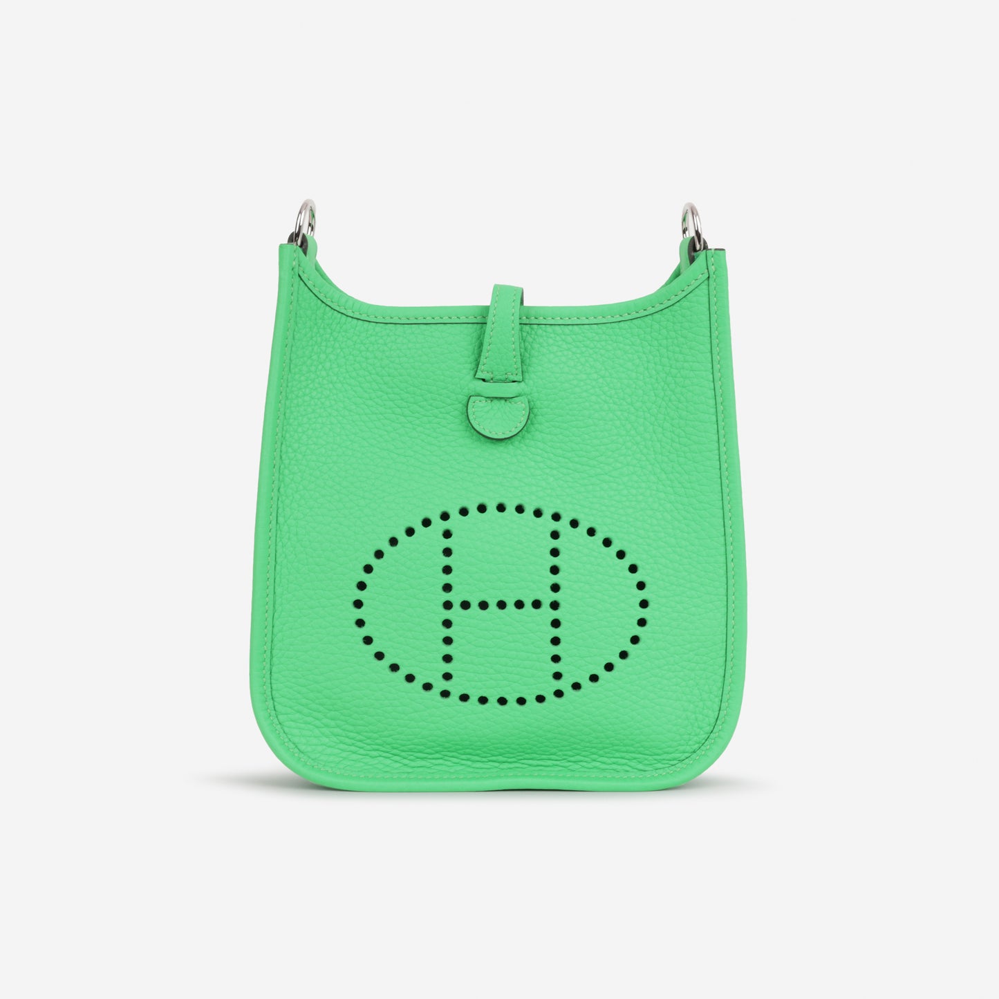 Hermès Evelyne TPM - Vert Comics Clemence / Vert Fizz-Vert Comics Strap | Palladium Hardware