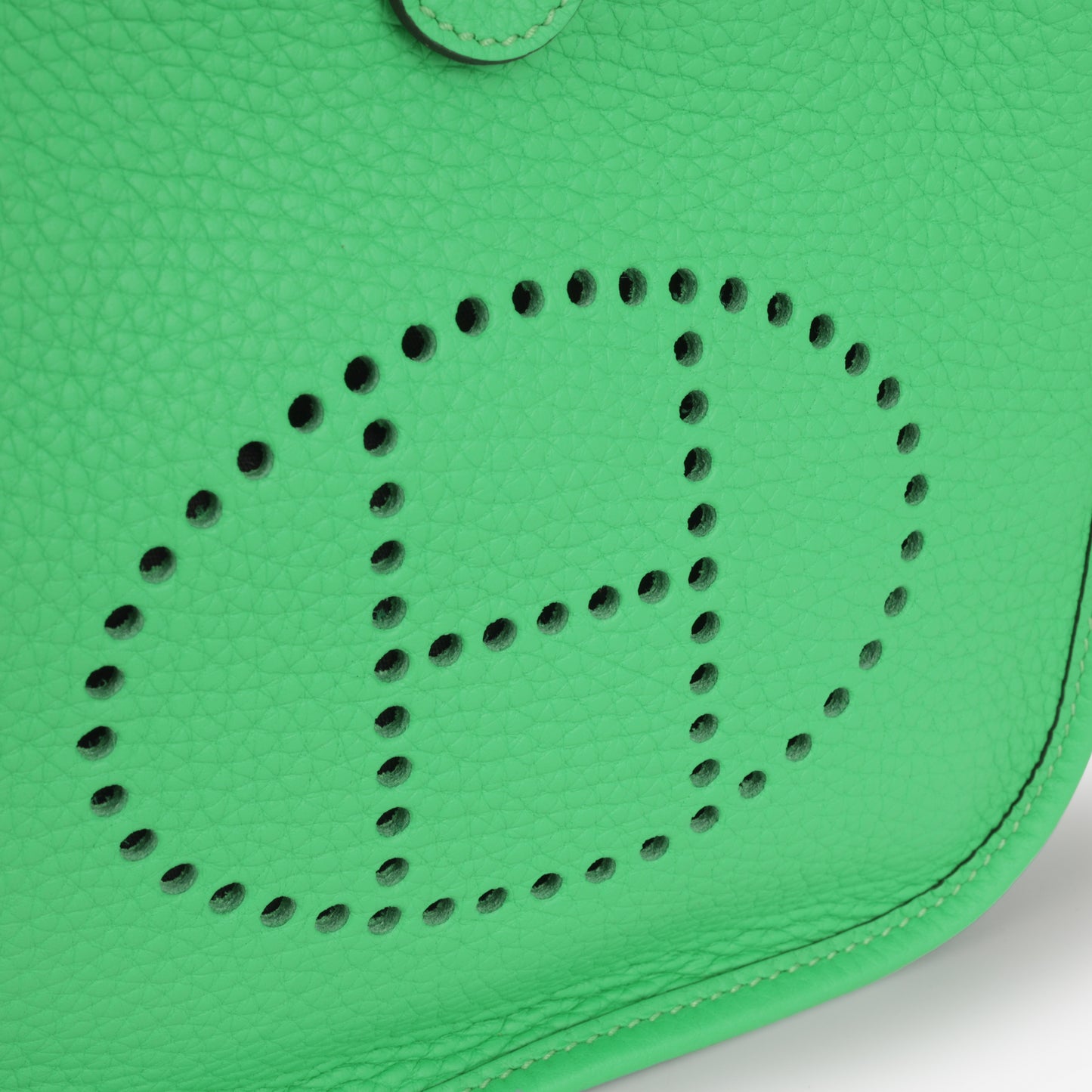 Hermès Evelyne TPM - Vert Comics Clemence / Vert Fizz-Vert Comics Strap | Palladium Hardware