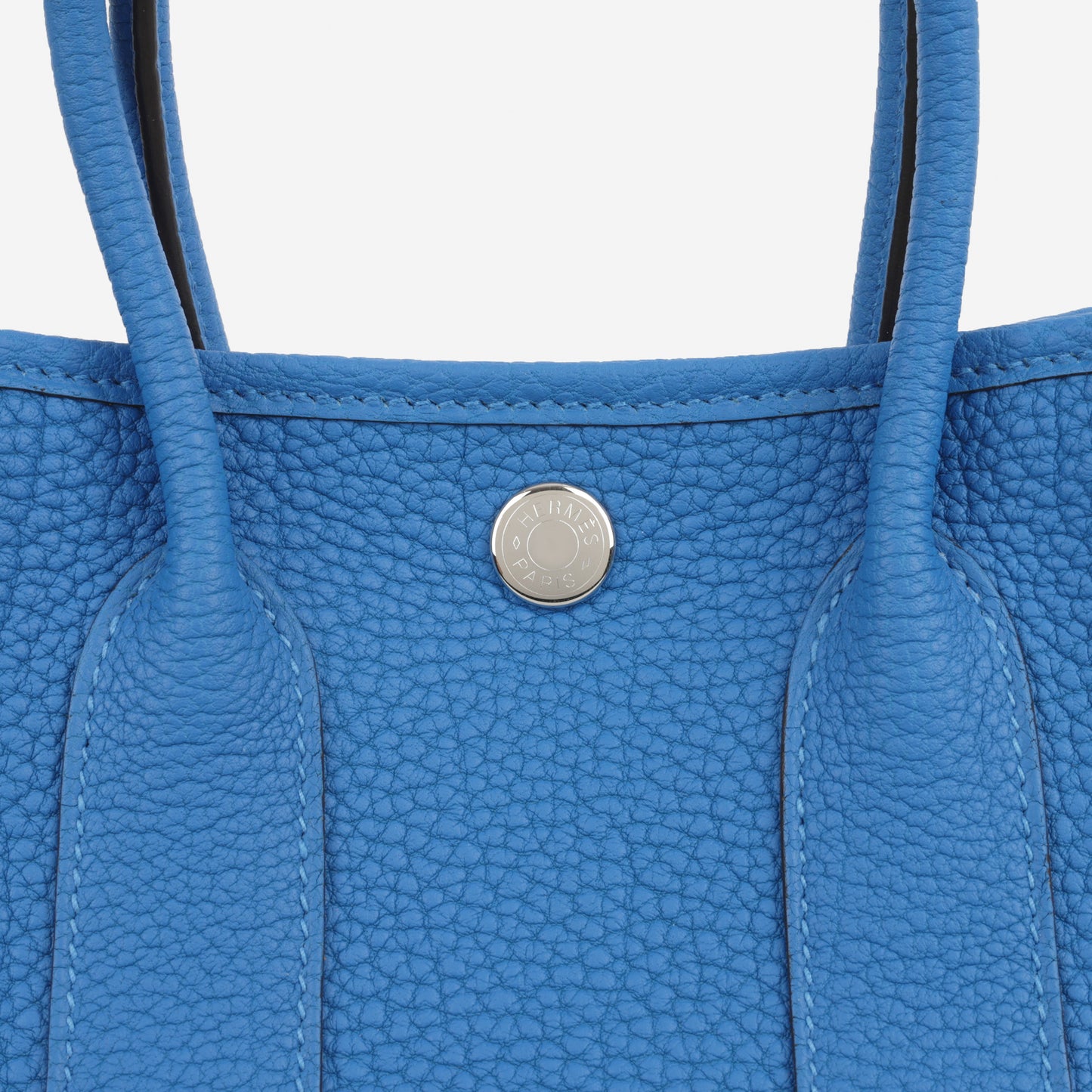 Hermès Neo Garden Party 23 - Blue Hydra Negonda | Palladium Hardware