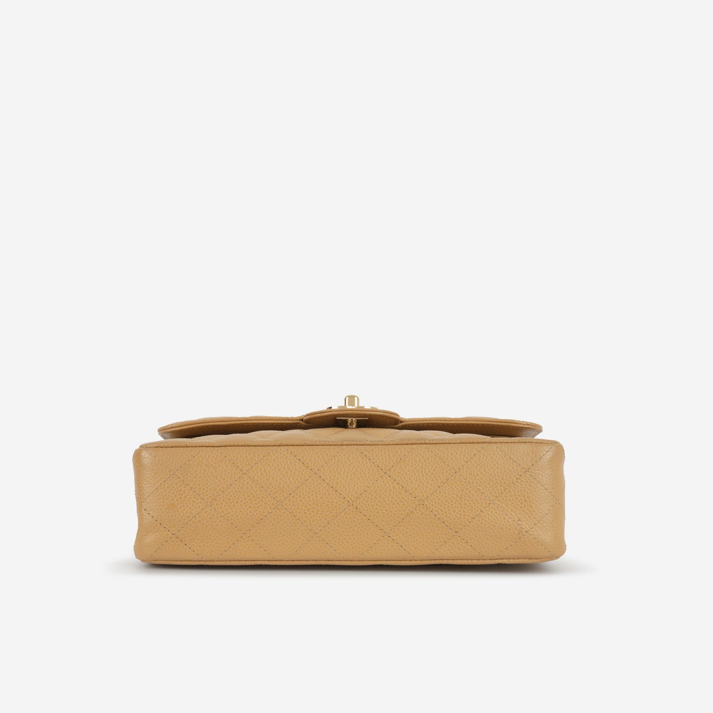 Chanel Vintage Small Classic Flap - Beige Caviar | Gold Hardware