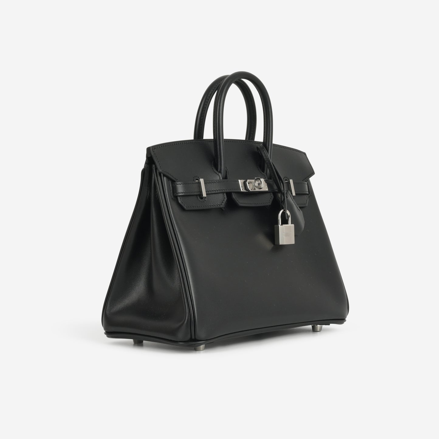 Hermès Birkin 25 - Black Tadelakt | Palladium Hardware