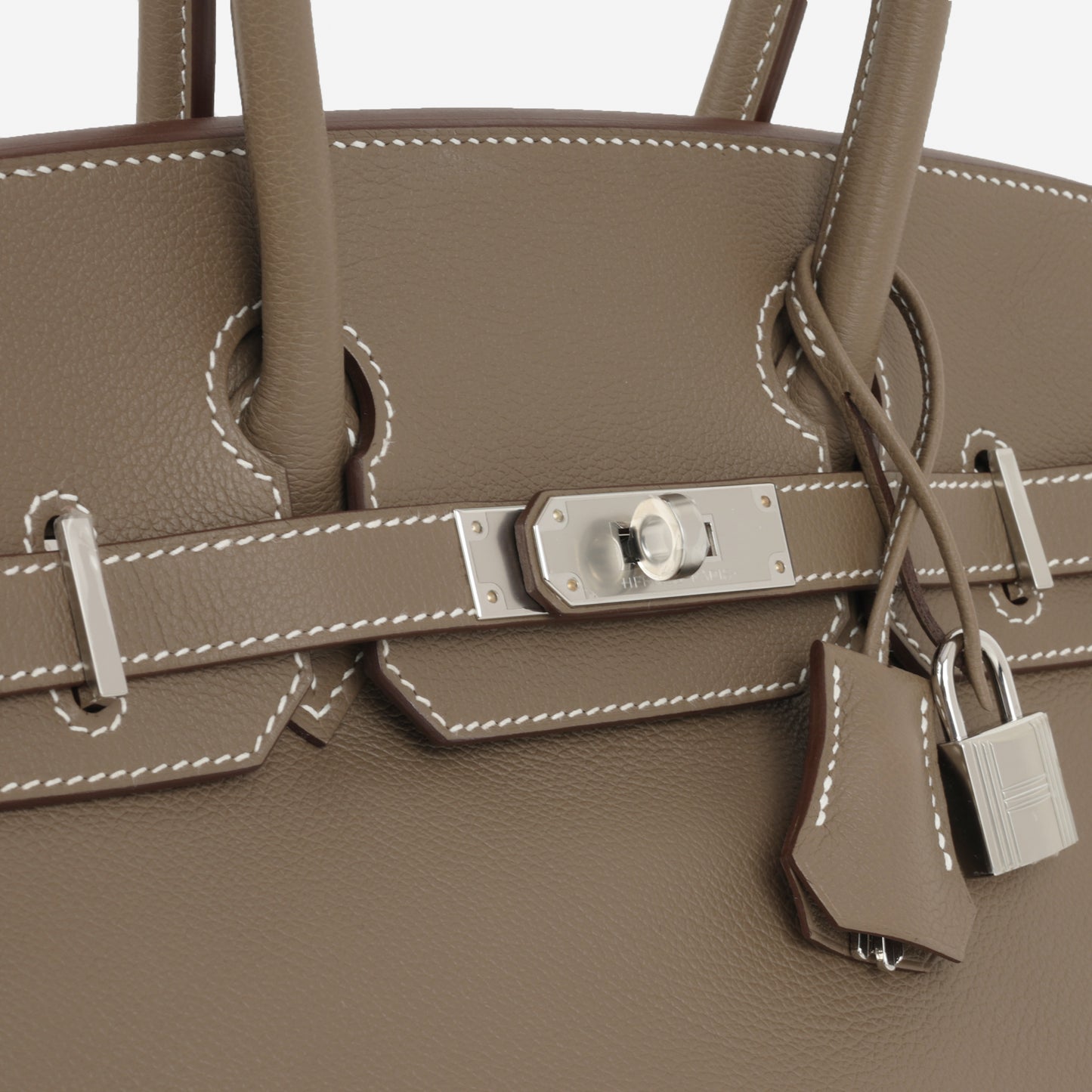 Hermès Shoulder Birkin 29 - Etoupe Evercolor | Palladium Hardware