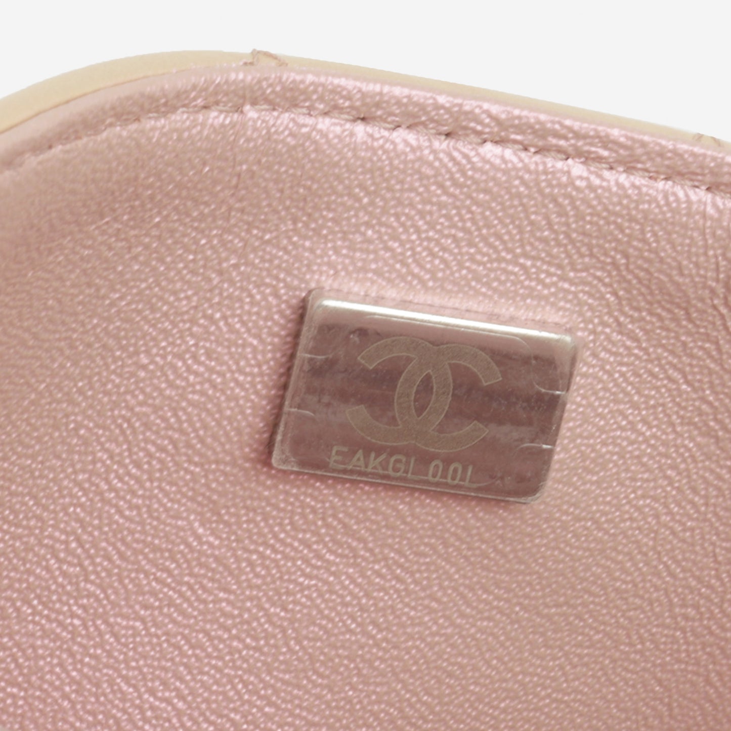 Chanel Mini Rectangular - Iridescent Pink Calfskin | Silver Hardware