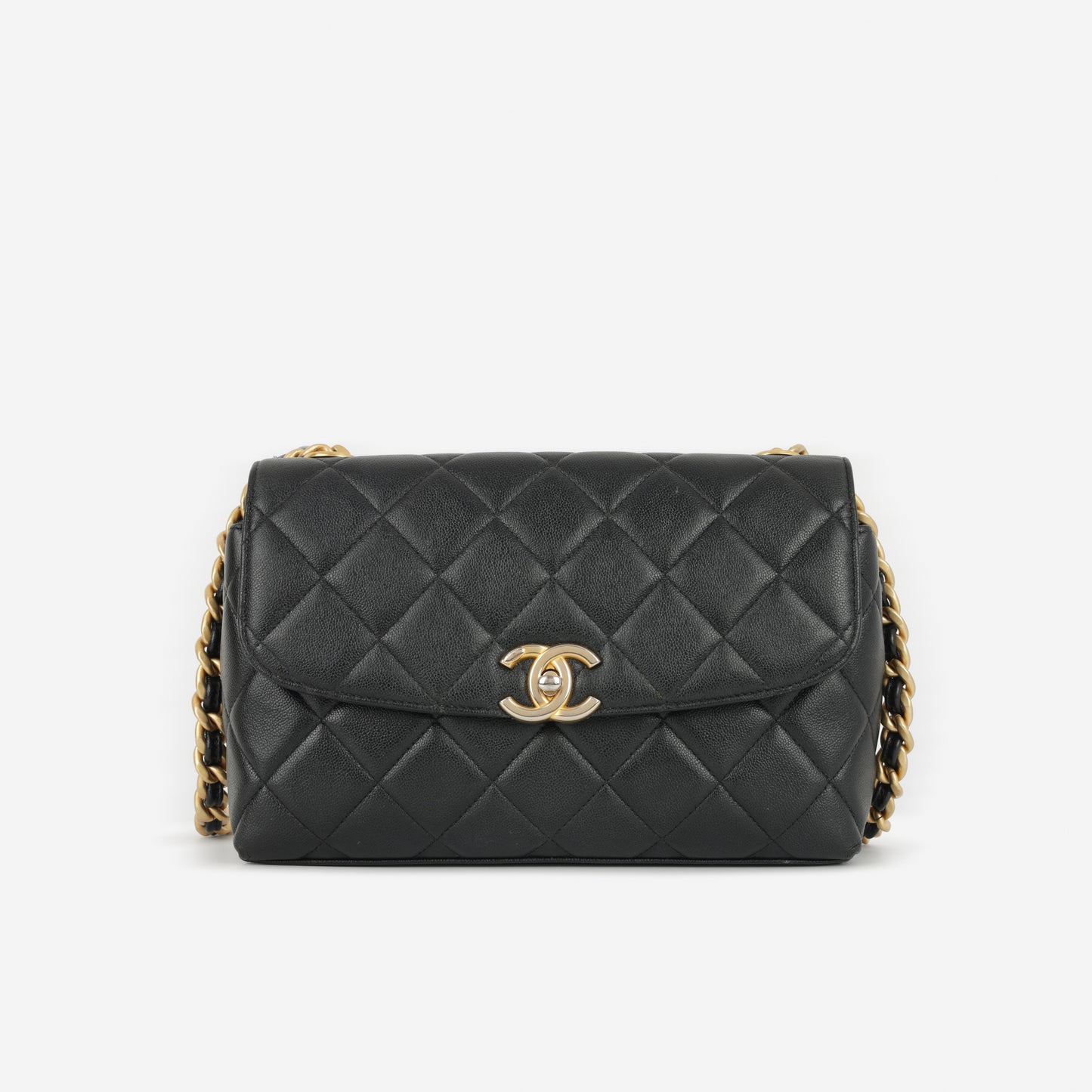 Chanel Seasonal 2023 Flap Bag - Black Caviar | Gold Hardware