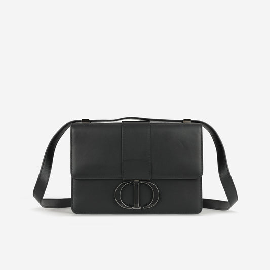 Dior 30 Montaigne Bag - So Black Calfskin
