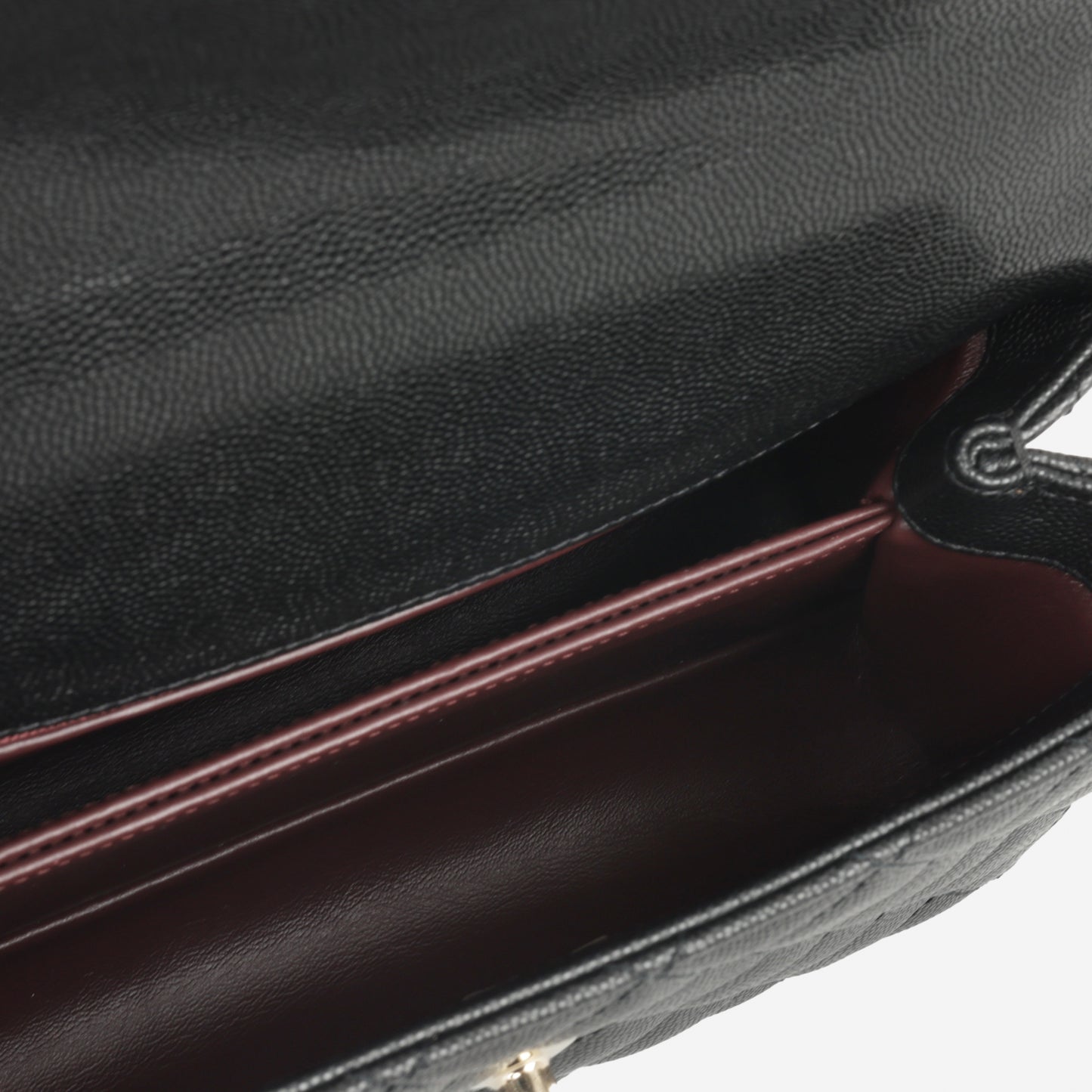 Chanel Small Coco Handle - Black Caviar | Champagne Gold Hardware