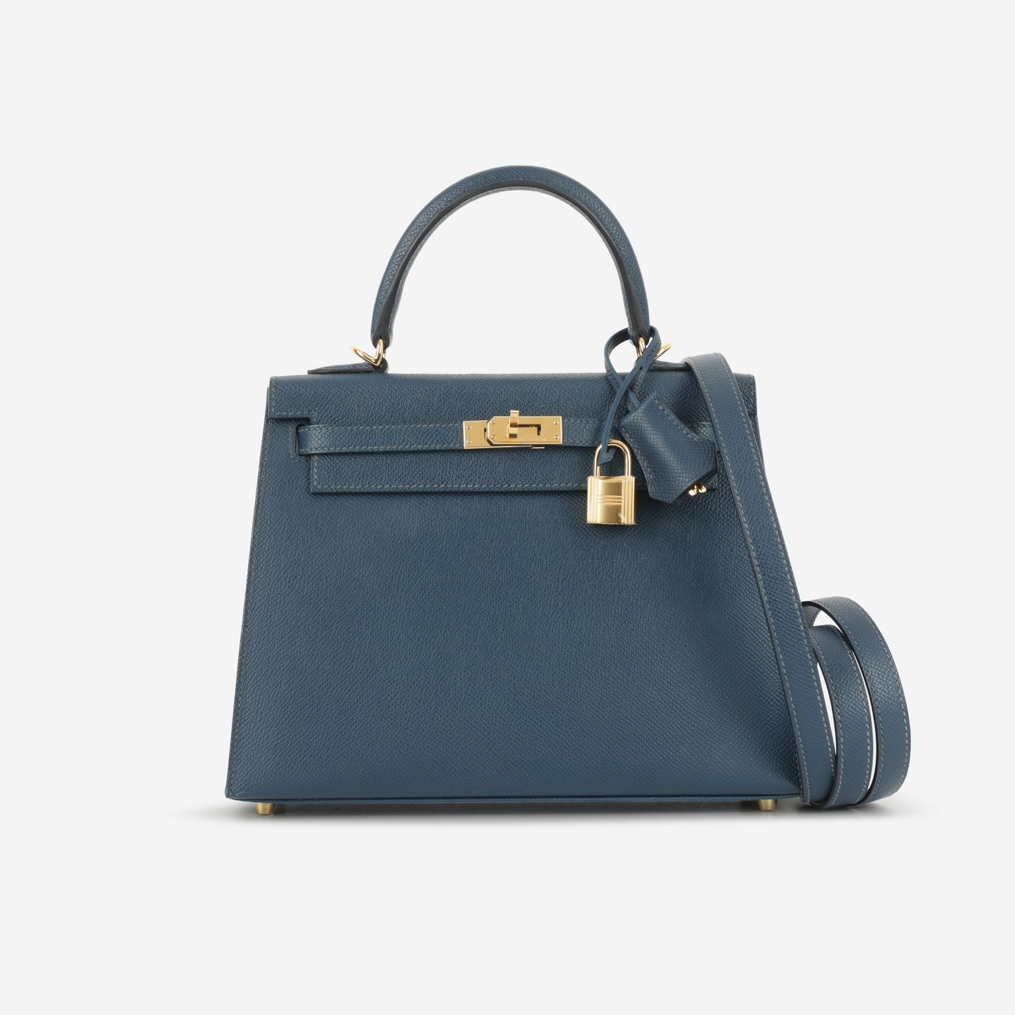 Hermès Kelly 25 - Bleu De Prusse Epsom | Gold Hardware