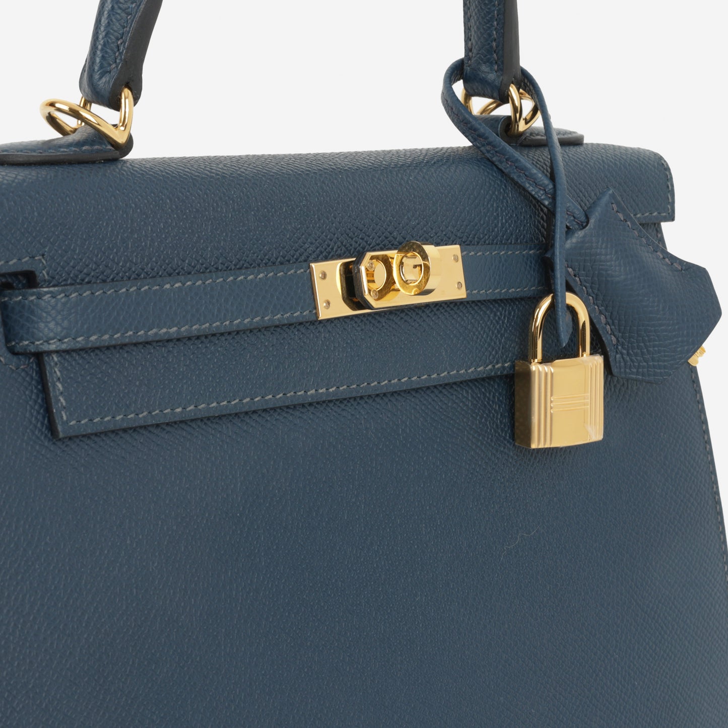 Hermès Kelly 25 - Bleu De Prusse Epsom | Gold Hardware