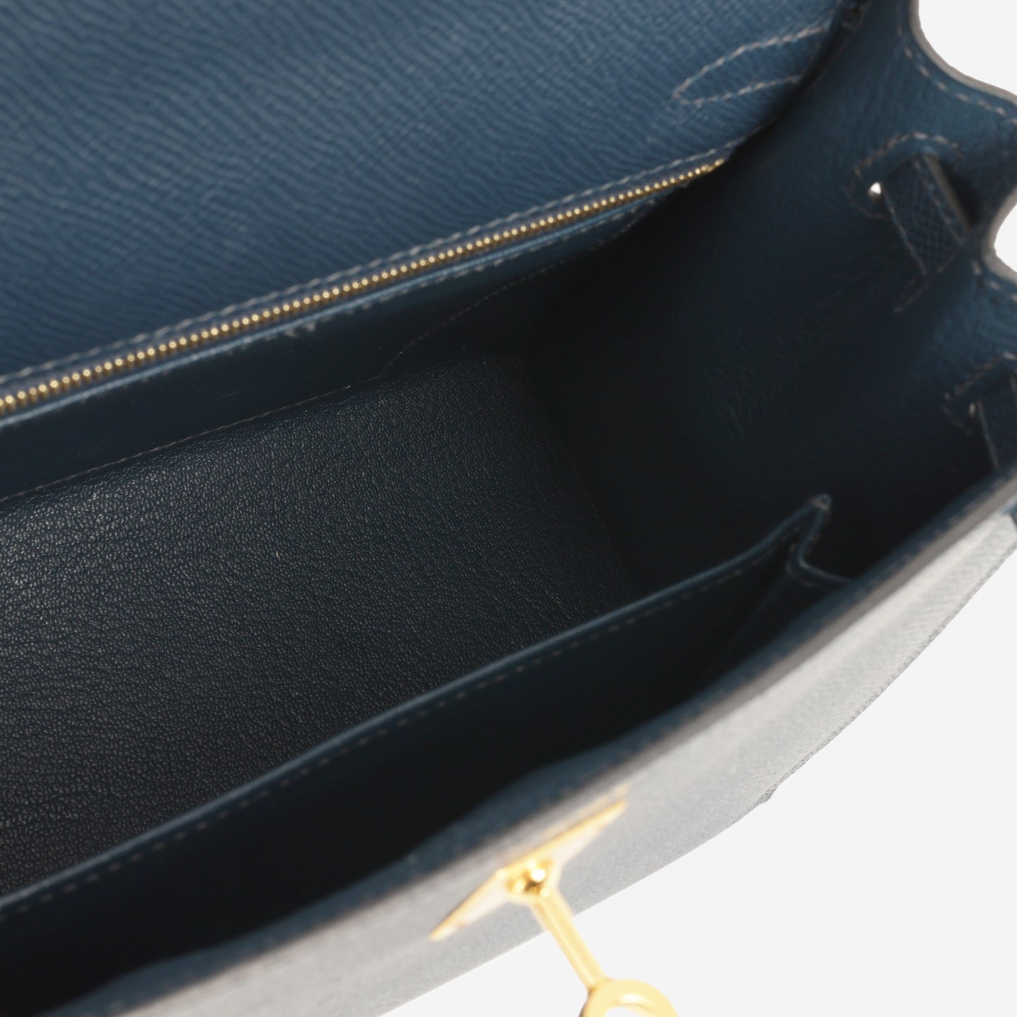 Hermès Kelly 25 - Bleu De Prusse Epsom | Gold Hardware