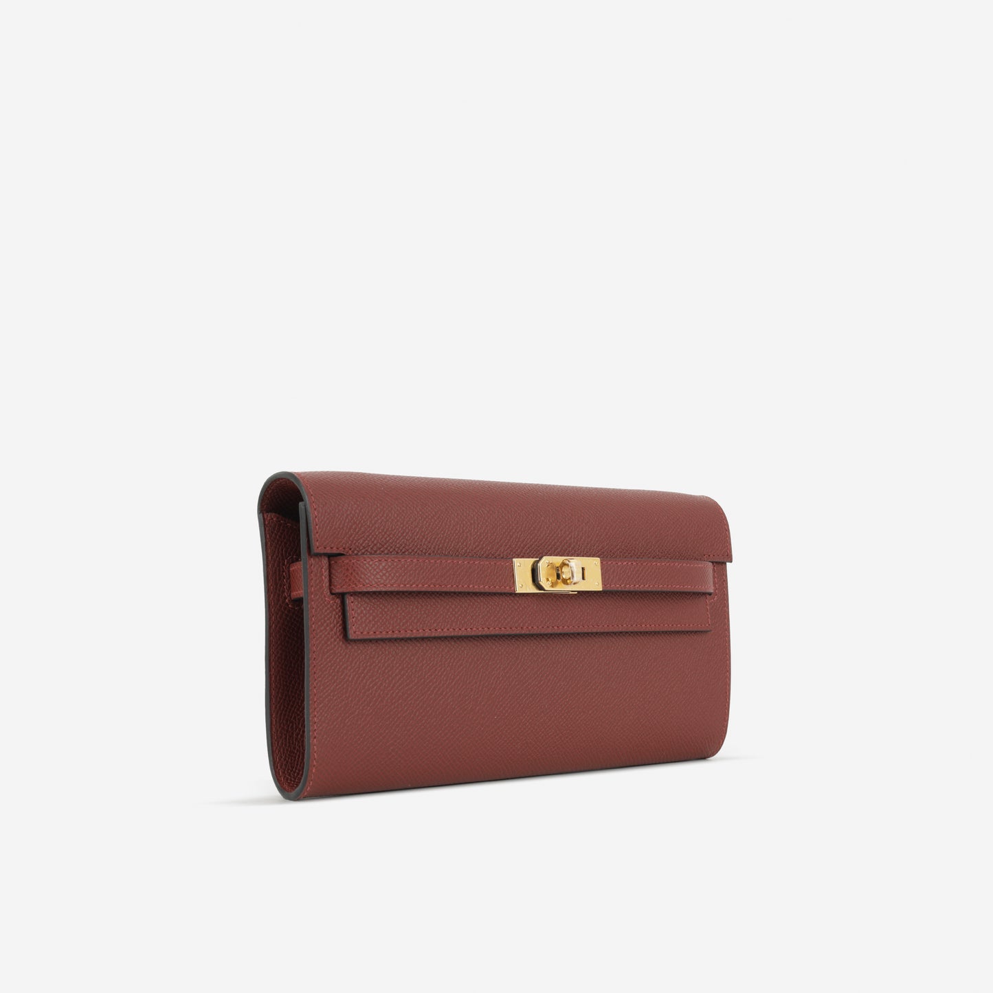 Hermès Kelly To Go Wallet - Rouge H Epsom | Gold Hardware