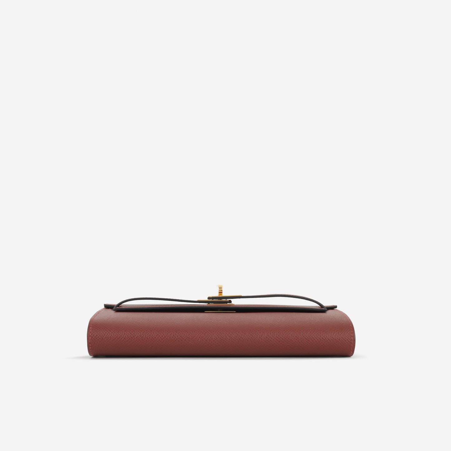 Hermès Kelly To Go Wallet - Rouge H Epsom | Gold Hardware
