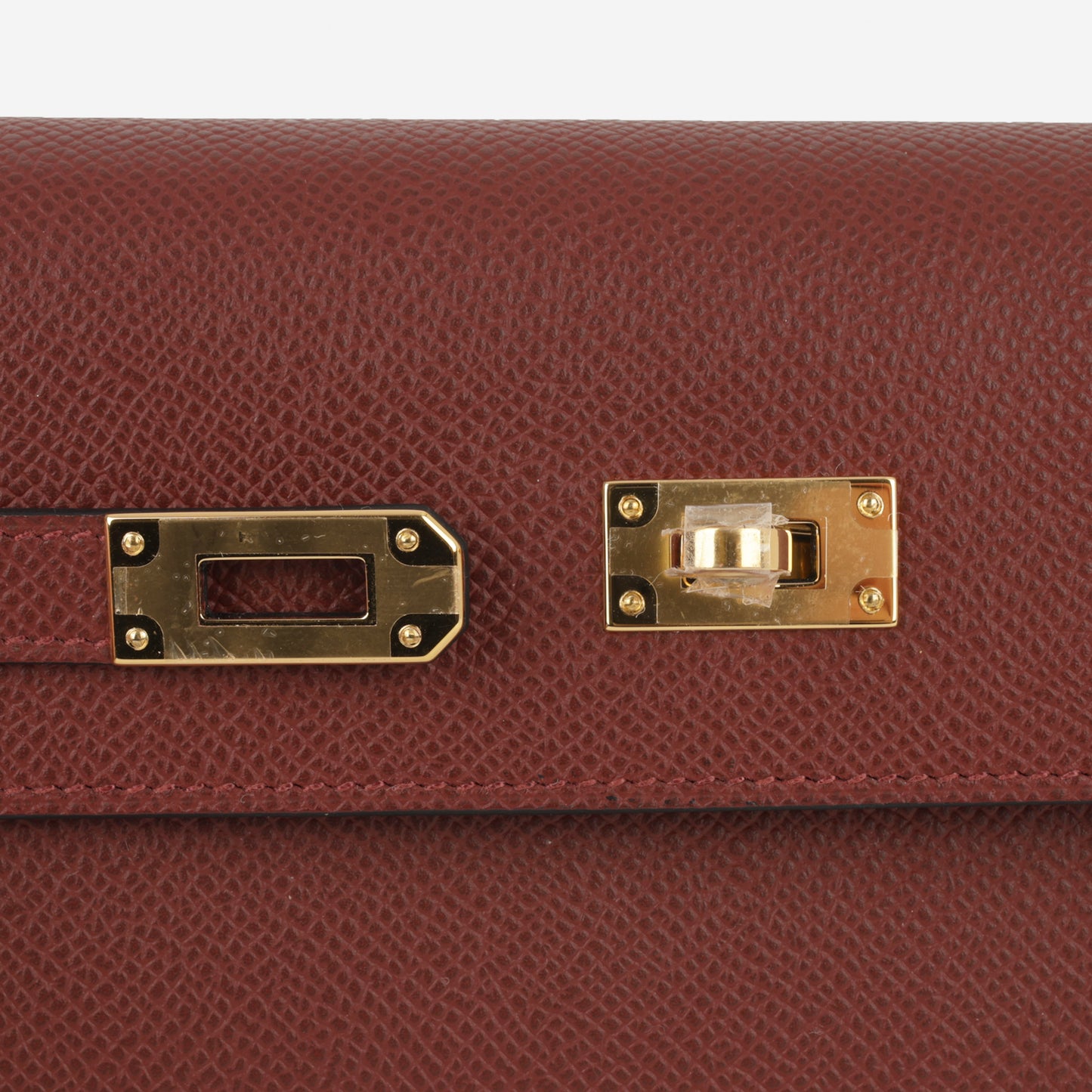 Hermès Kelly To Go Wallet - Rouge H Epsom | Gold Hardware