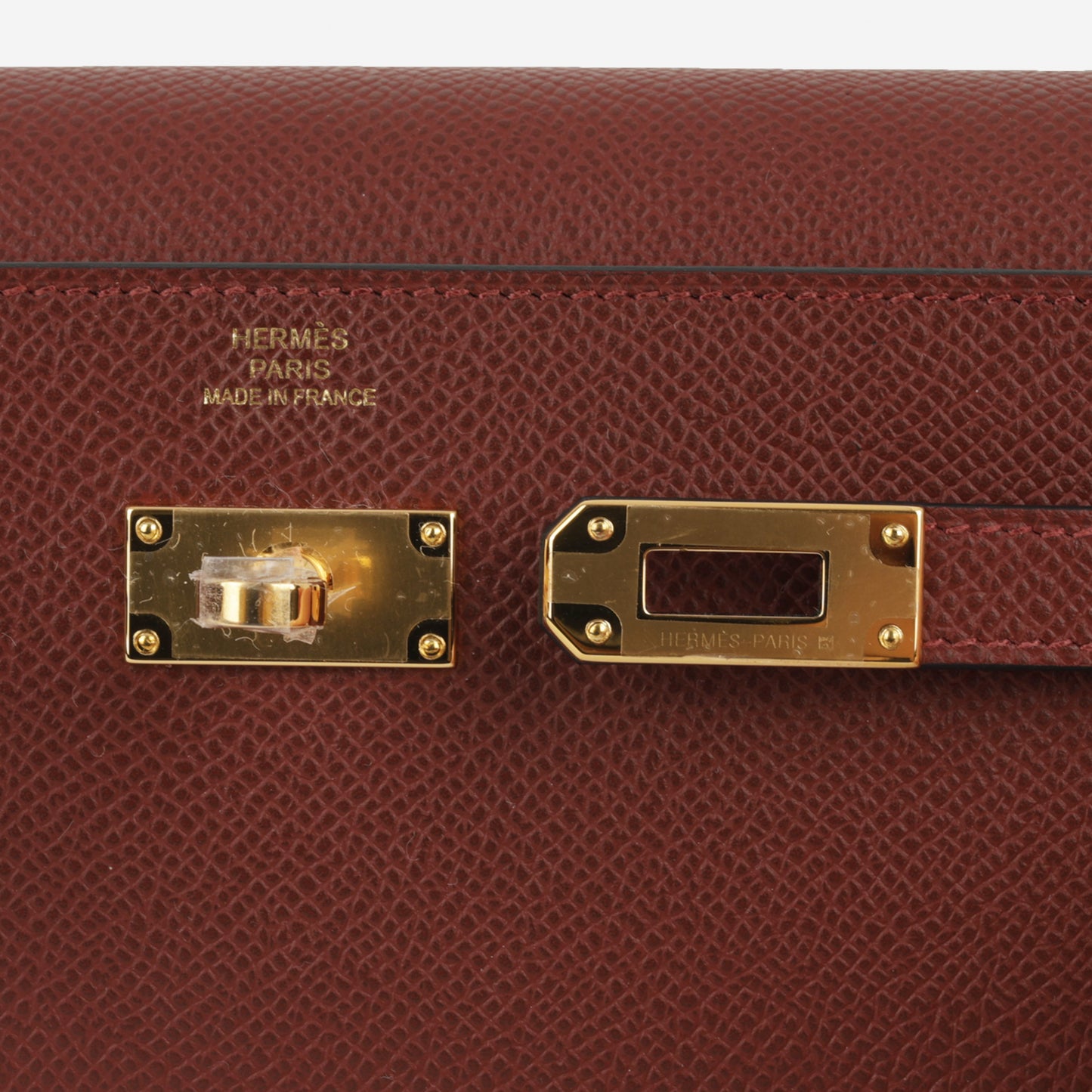 Hermès Kelly To Go Wallet - Rouge H Epsom | Gold Hardware