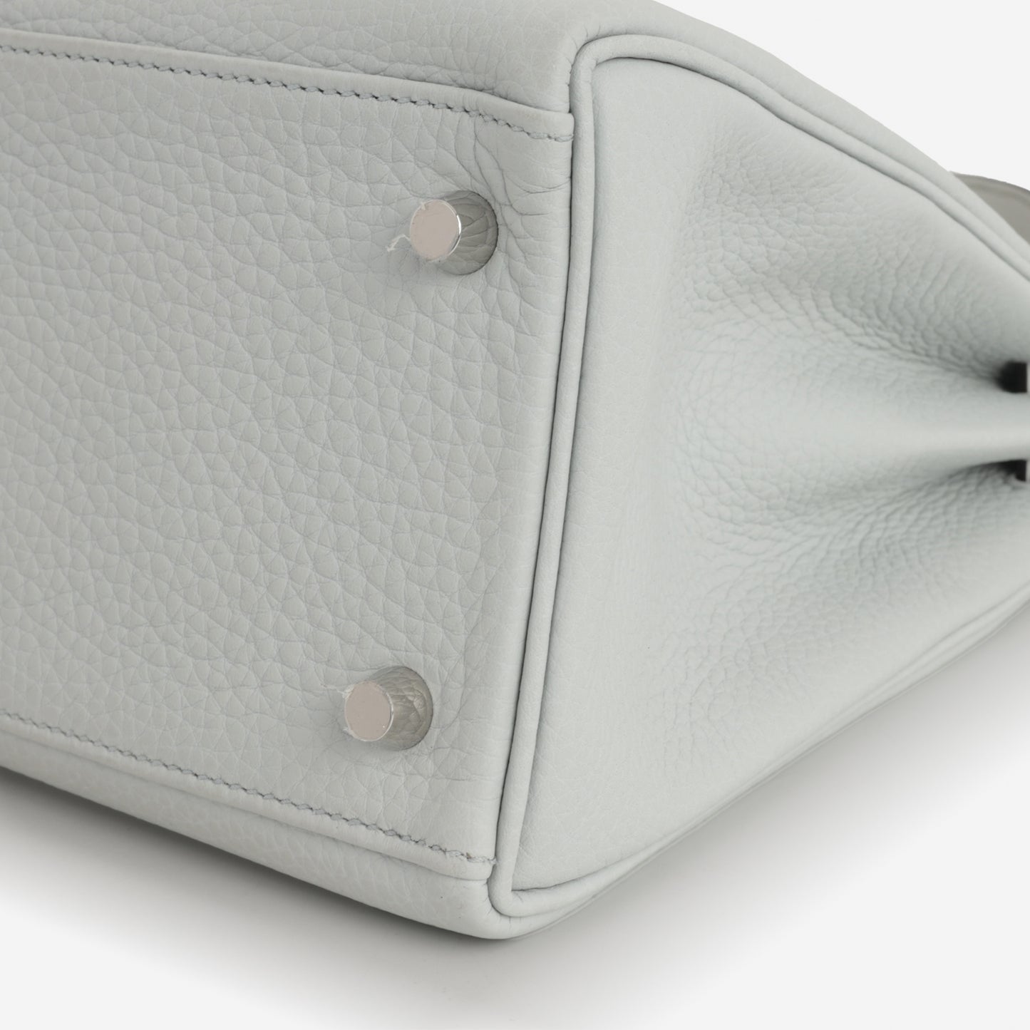 Hermès Kelly 28 - Blue Pale Clemence | Palladium Hardware