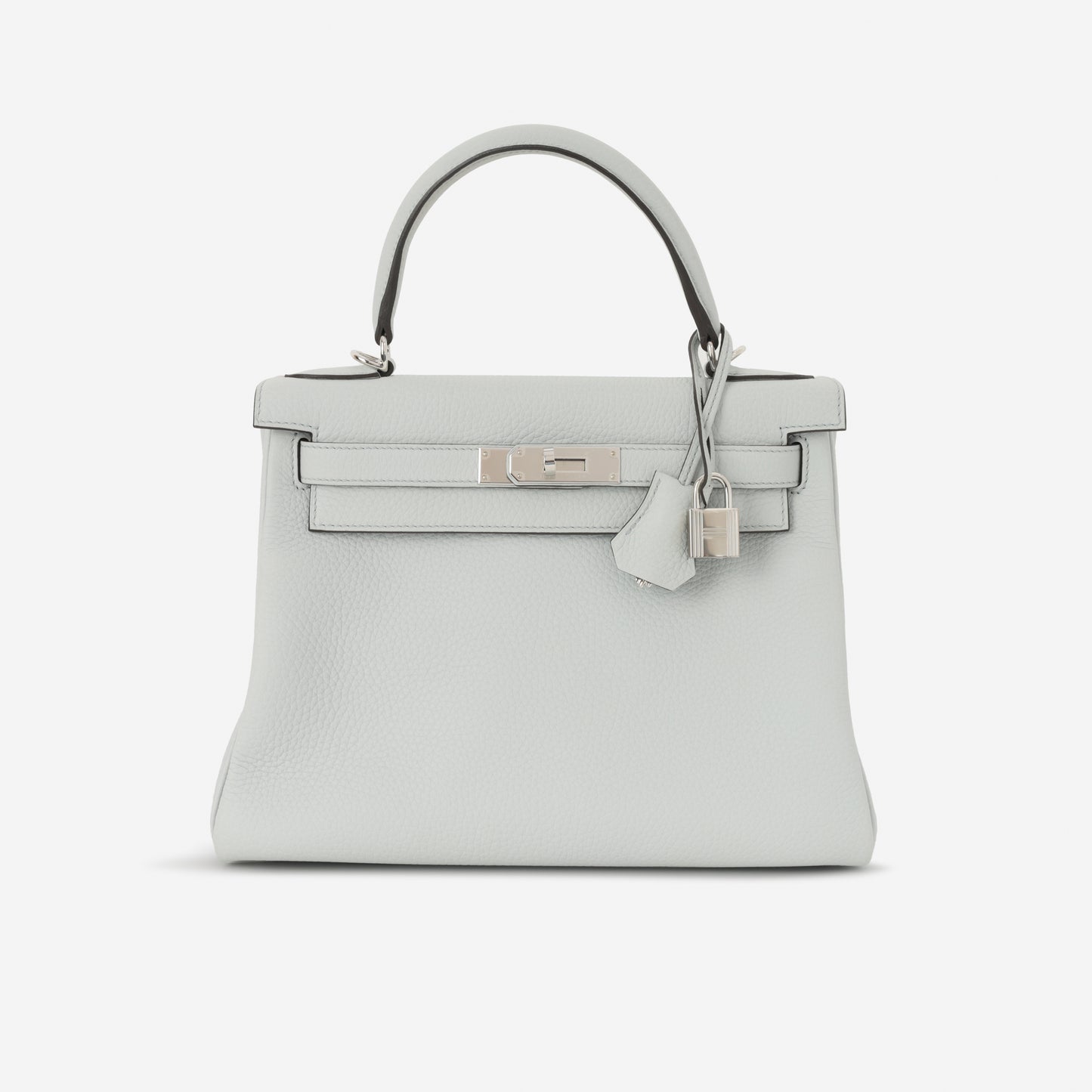 Hermès Kelly 28 - Blue Pale Clemence | Palladium Hardware