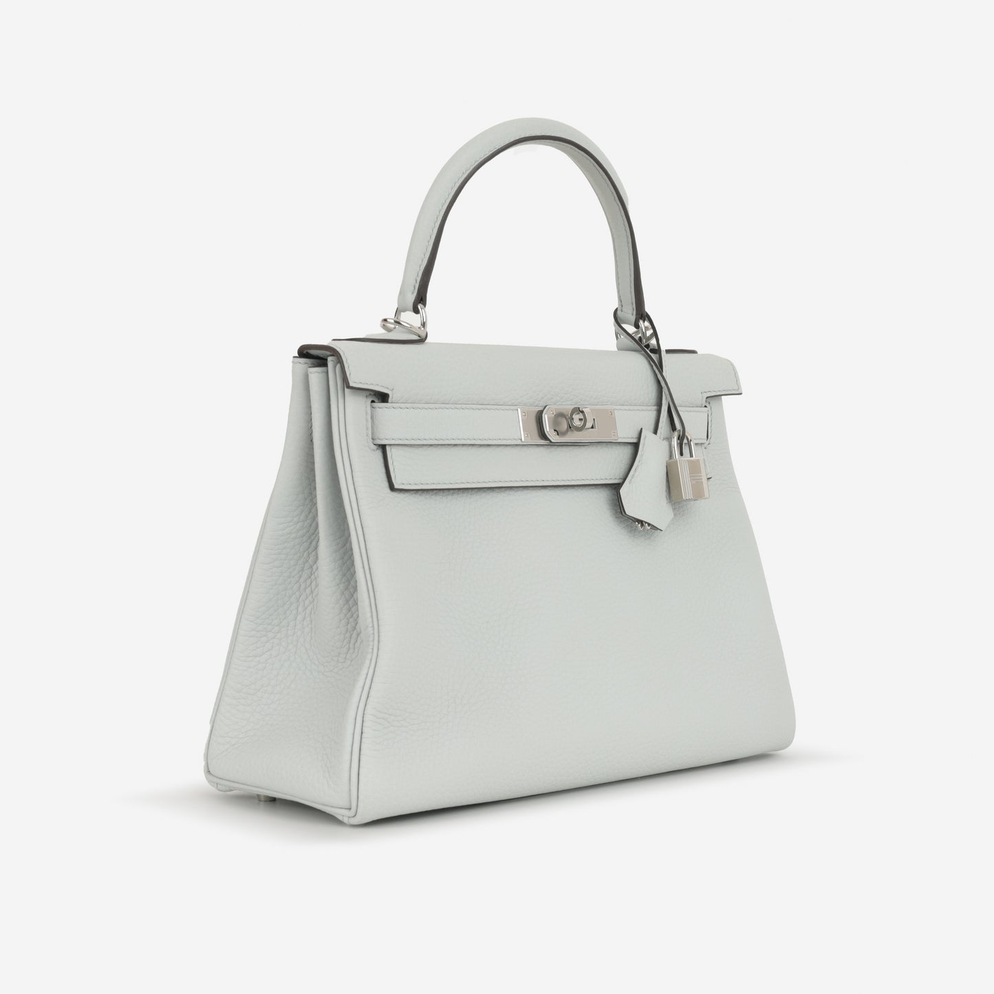 Hermès Kelly 28 - Blue Pale Clemence | Palladium Hardware