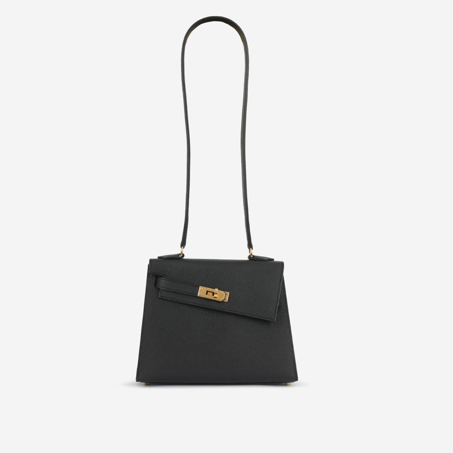 Hermès Kelly Desordre - Black Epsom | Gold Hardware