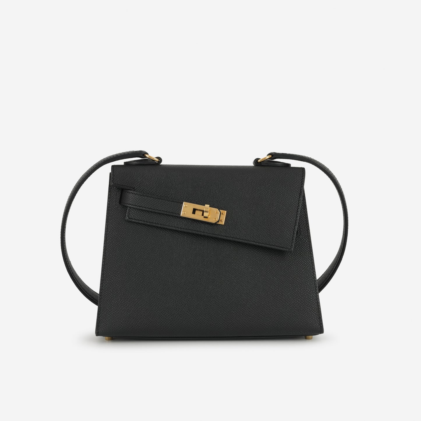 Hermès Kelly Desordre - Black Epsom | Gold Hardware