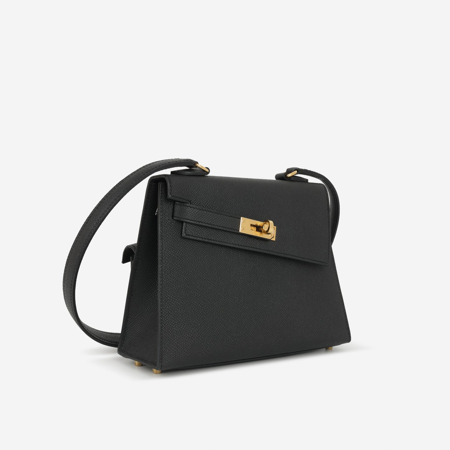 Hermès Kelly Desordre - Black Epsom | Gold Hardware
