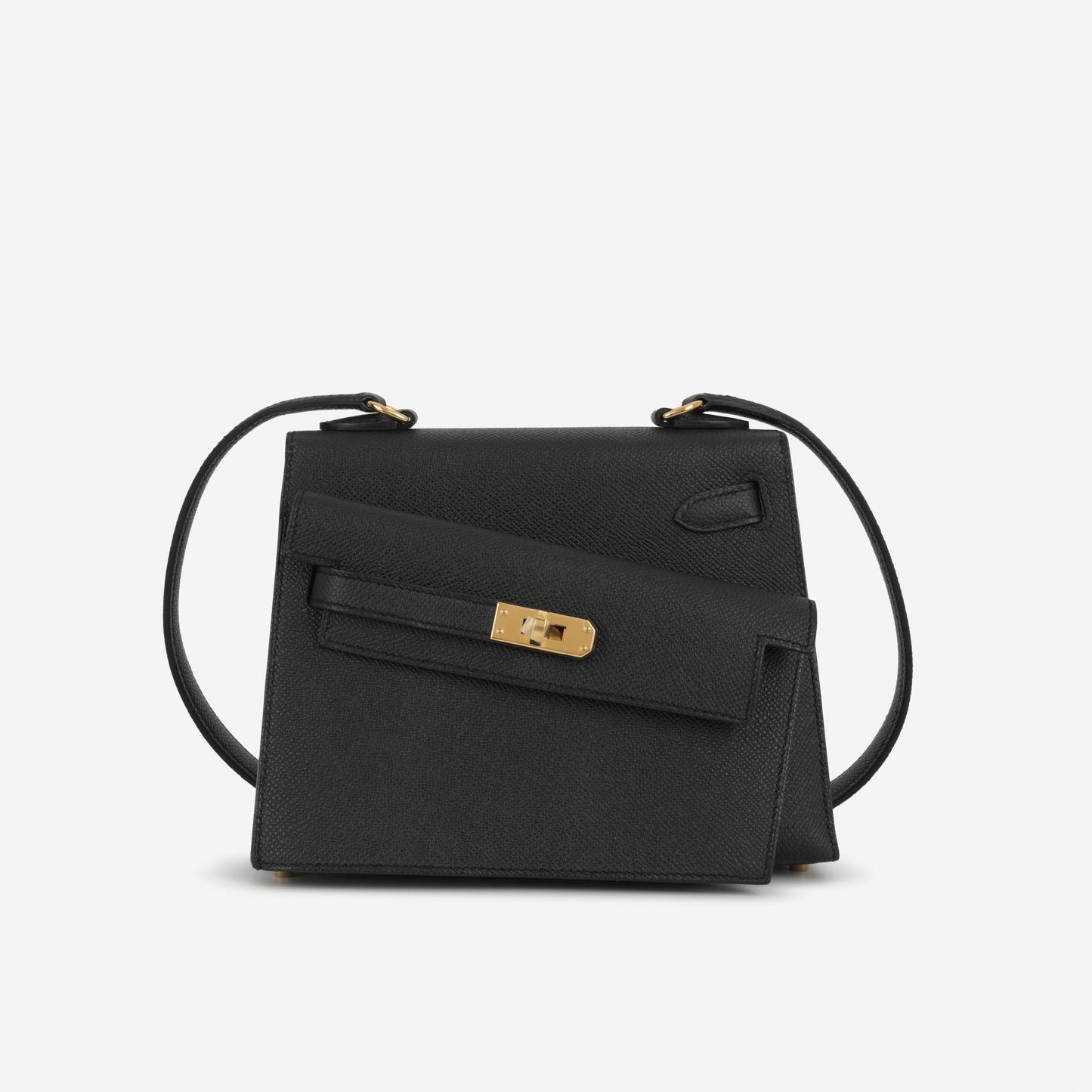 Hermès Kelly Desordre - Black Epsom | Gold Hardware