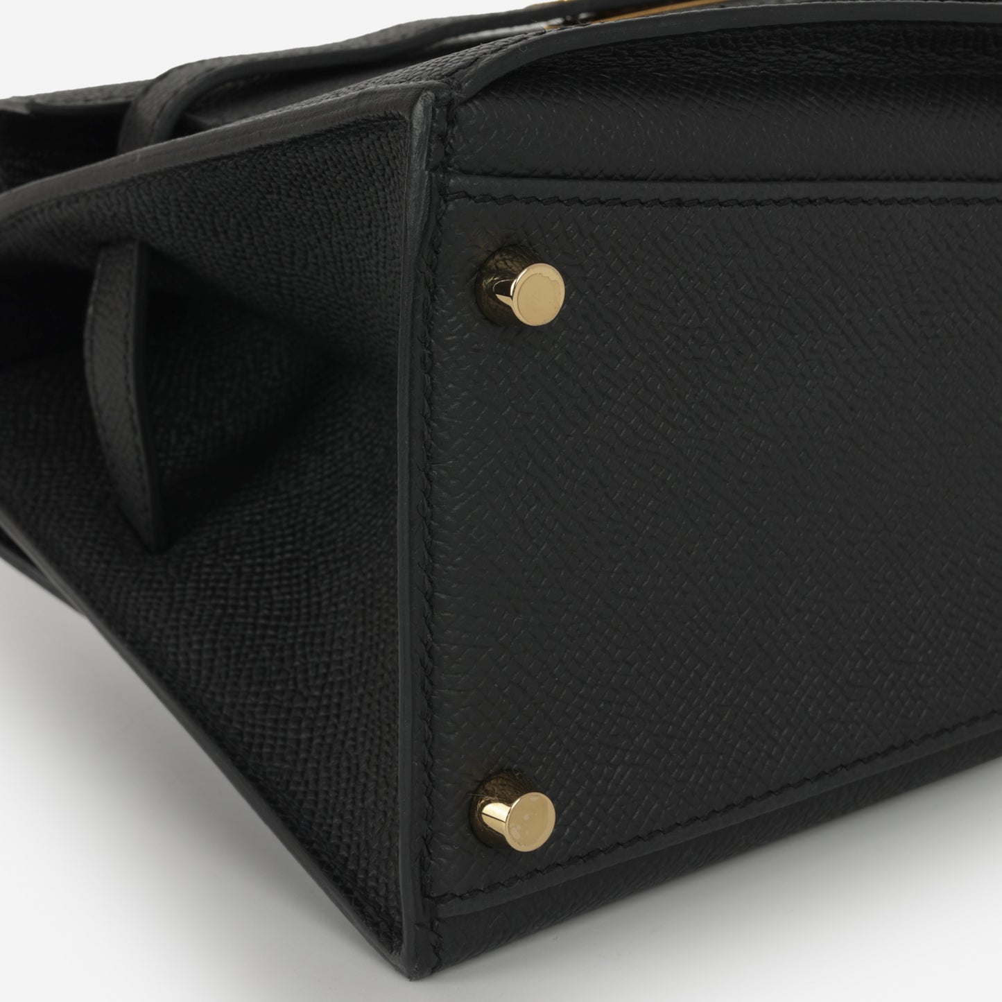 Hermès Kelly Desordre - Black Epsom | Gold Hardware