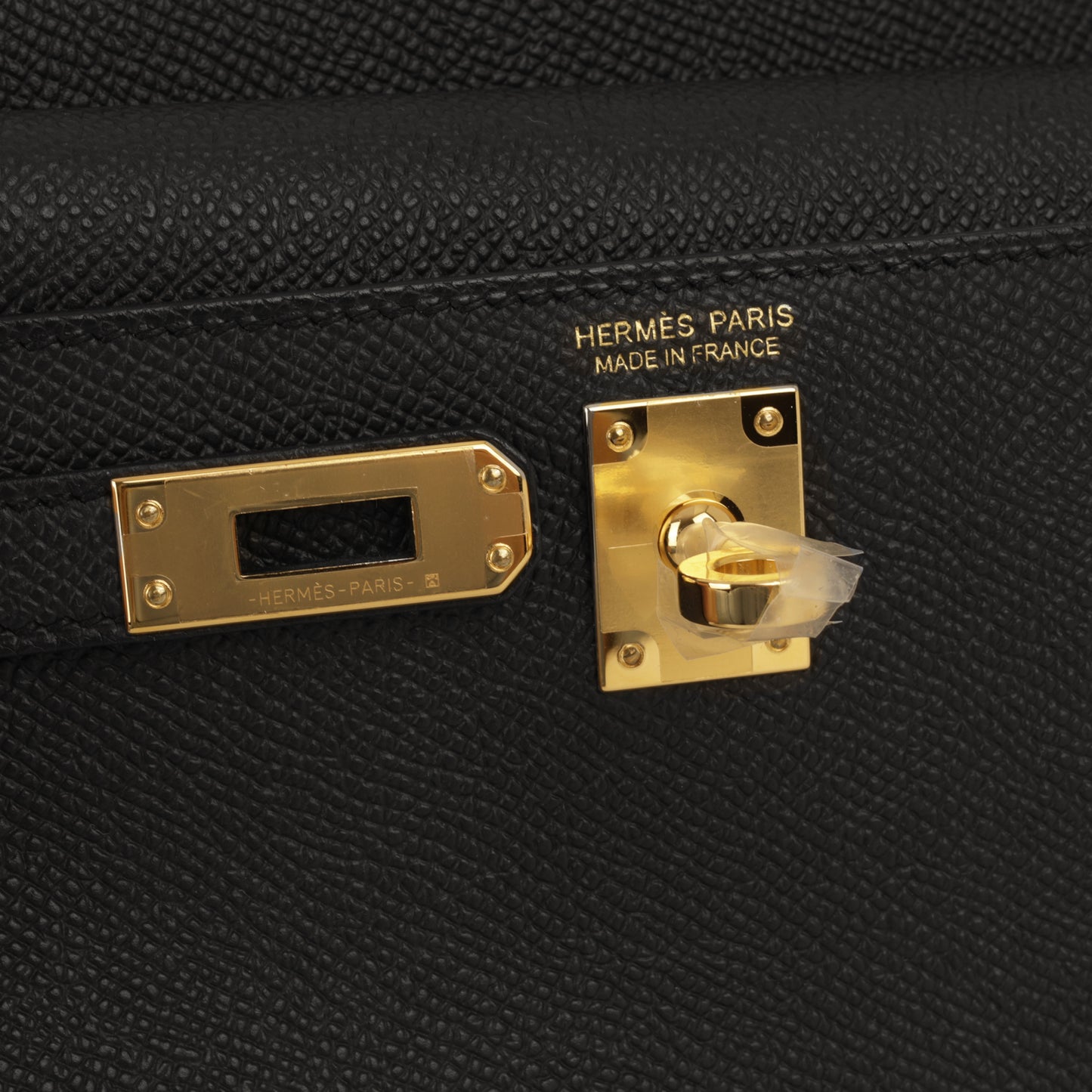 Hermès Kelly Desordre - Black Epsom | Gold Hardware