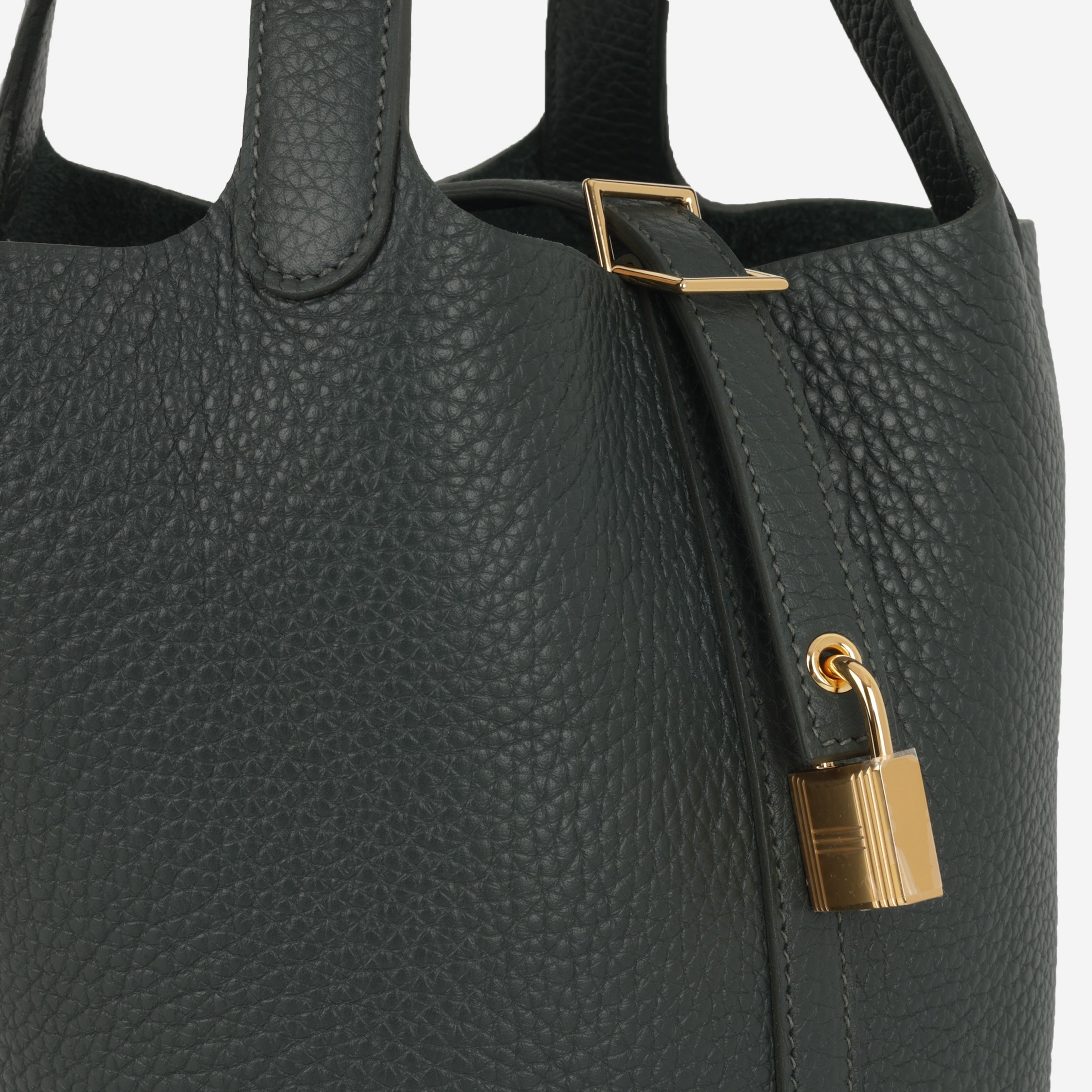 Hermès Picotin 18 - Vert Mangrove Clemence | Brand New & Available