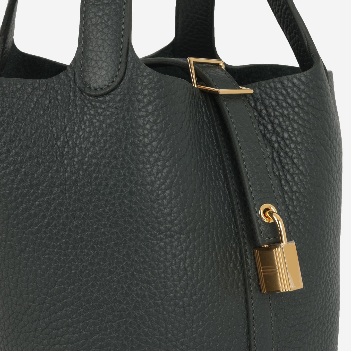 Hermès Picotin 18 - Vert Mangrove Clemence | Gold Hardware