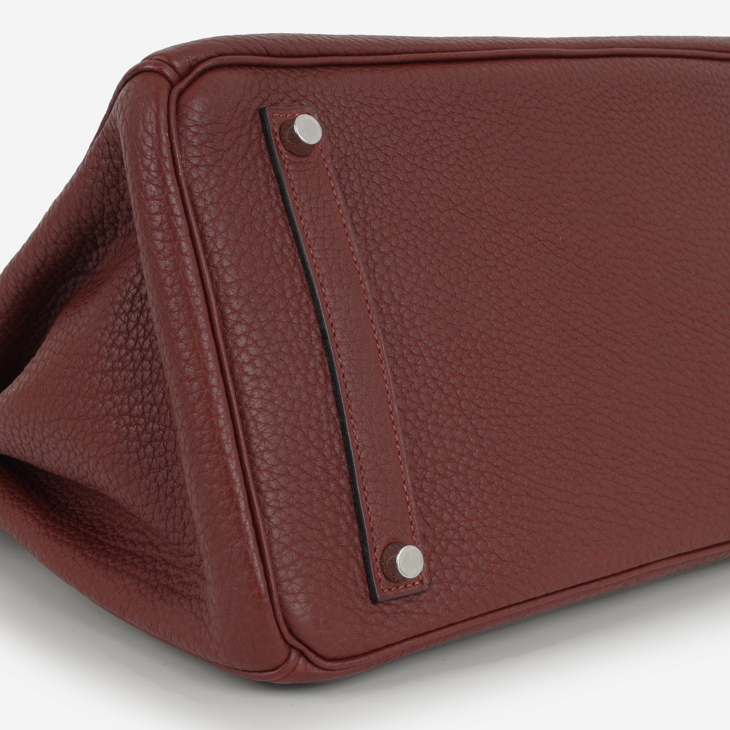 Hermès Birkin 35 - Rouge H Fjord | Palladium Hardware