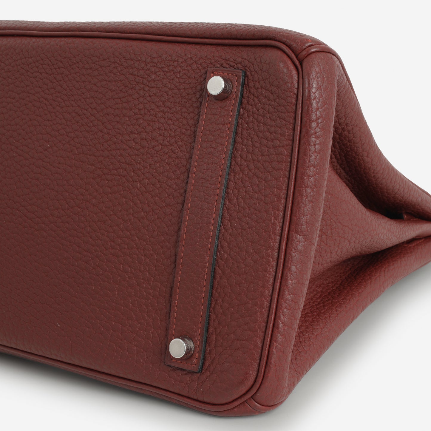 Hermès Birkin 35 - Rouge H Fjord | Palladium Hardware