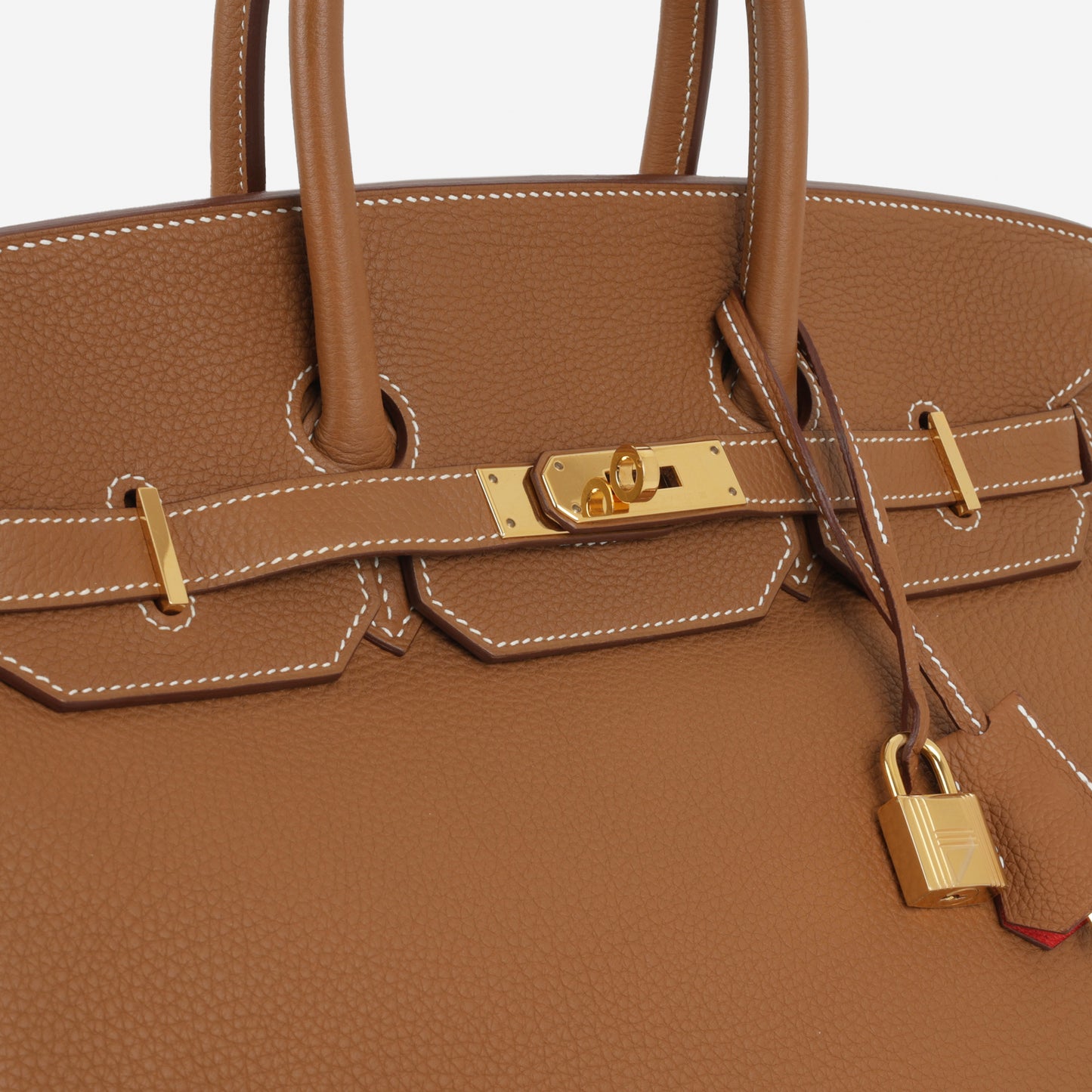 Hermès Verso Birkin 35 - Gold Togo / Geranium Interior | Gold Hardware