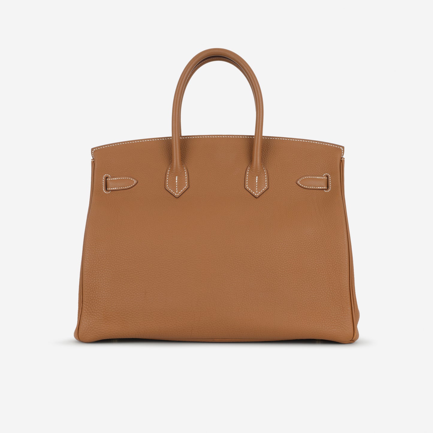 Hermès Verso Birkin 35 - Gold Togo / Geranium Interior | Gold Hardware