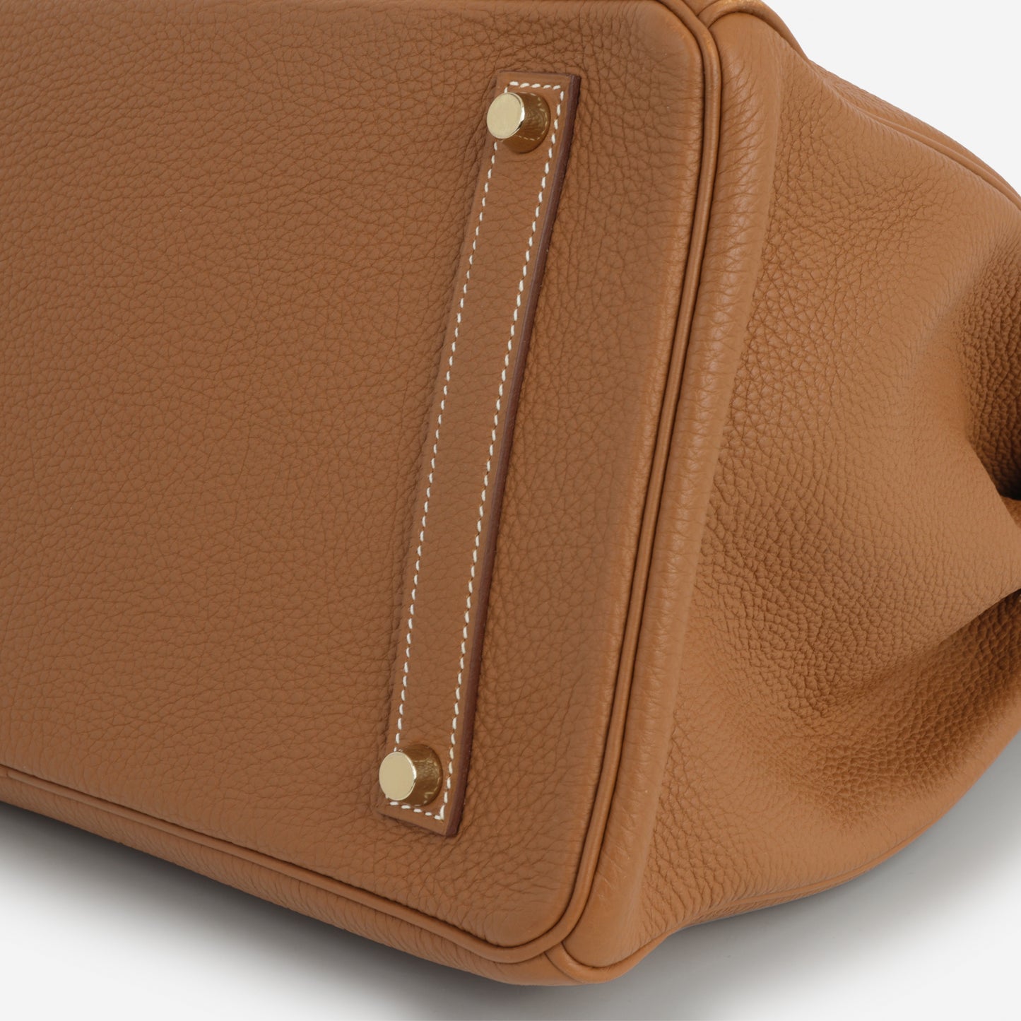 Hermès Verso Birkin 35 - Gold Togo / Geranium Interior | Gold Hardware