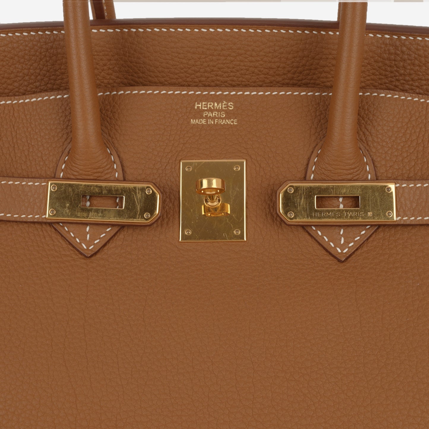 Hermès Verso Birkin 35 - Gold Togo / Geranium Interior | Gold Hardware