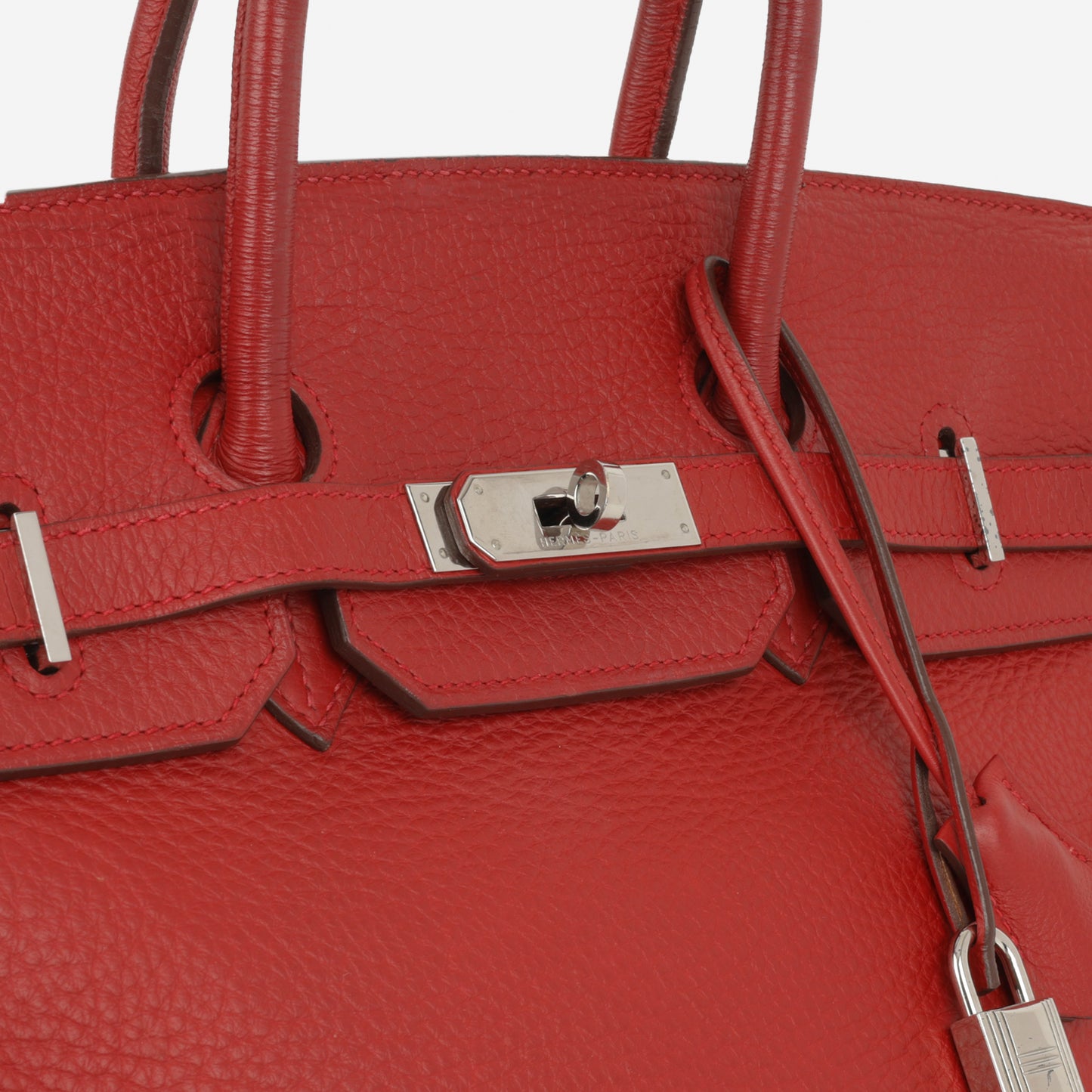 Hermès Vintage Birkin 35 - Rouge Garance Clemence | Palladium Hardware