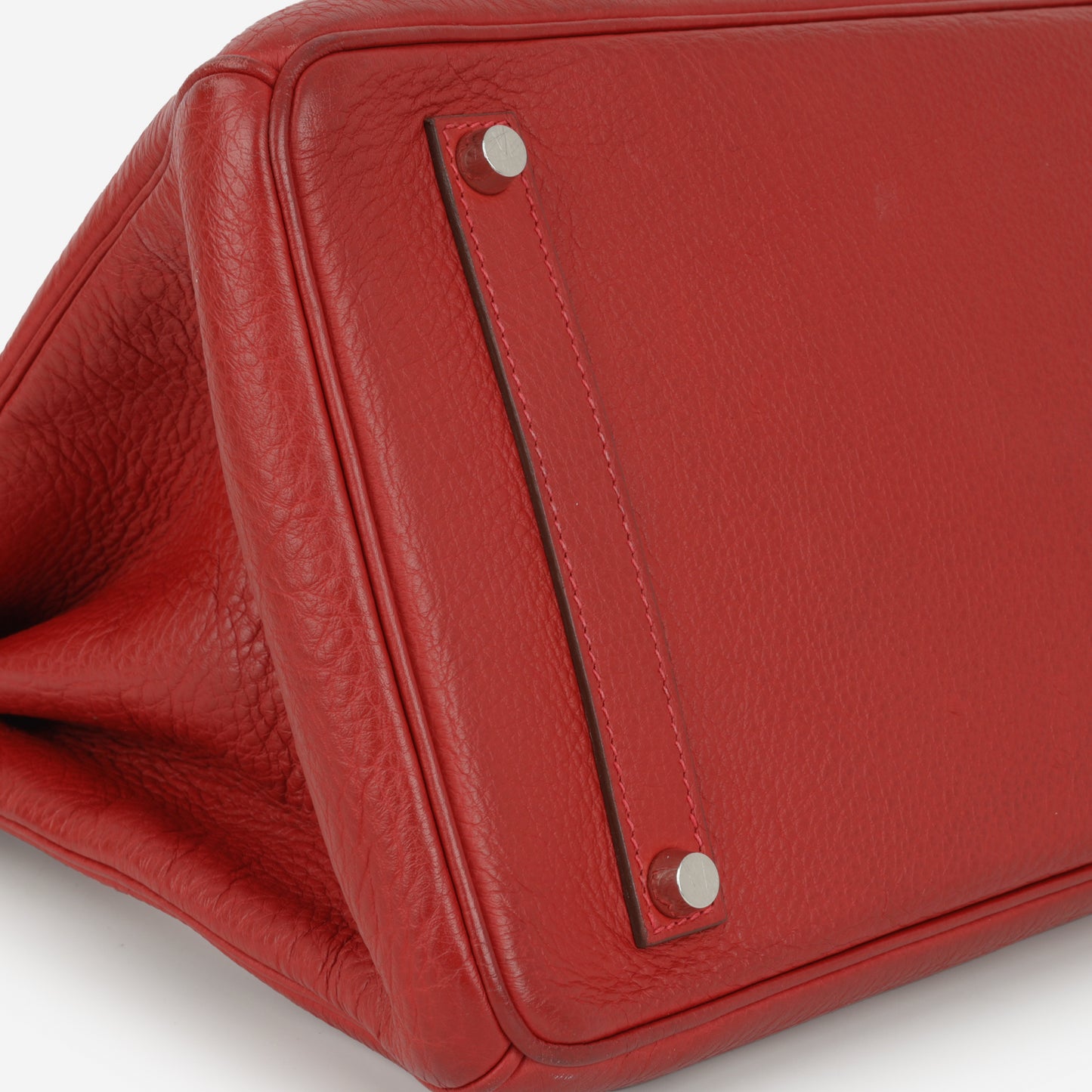 Hermès Vintage Birkin 35 - Rouge Garance Clemence | Palladium Hardware