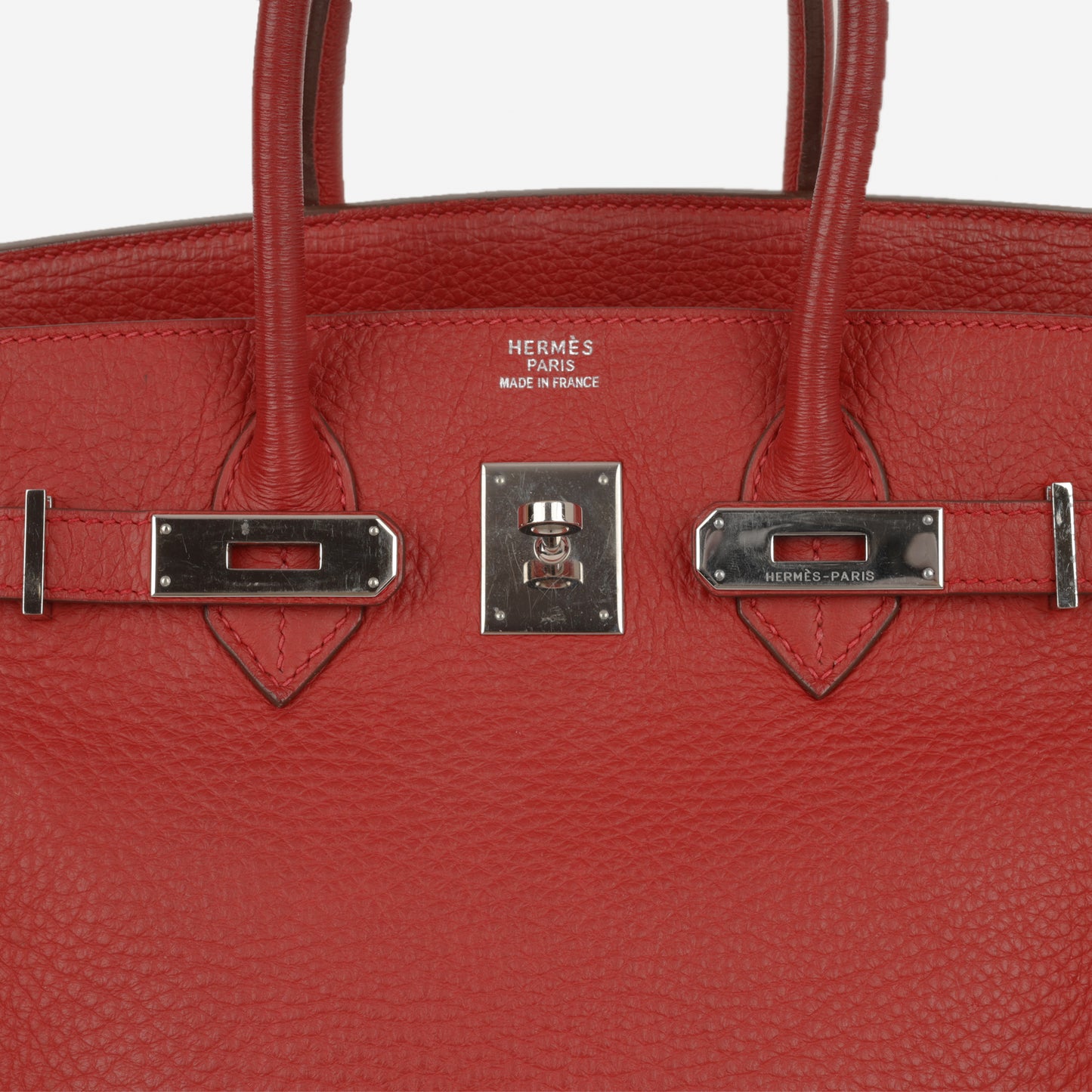 Hermès Vintage Birkin 35 - Rouge Garance Clemence | Palladium Hardware