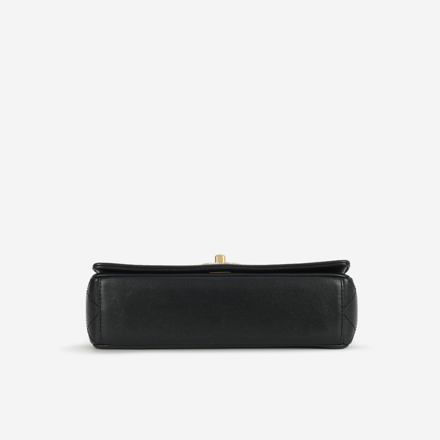 Chanel Small Mademoiselle Flap Bag - Black Calfskin | Gold Hardware
